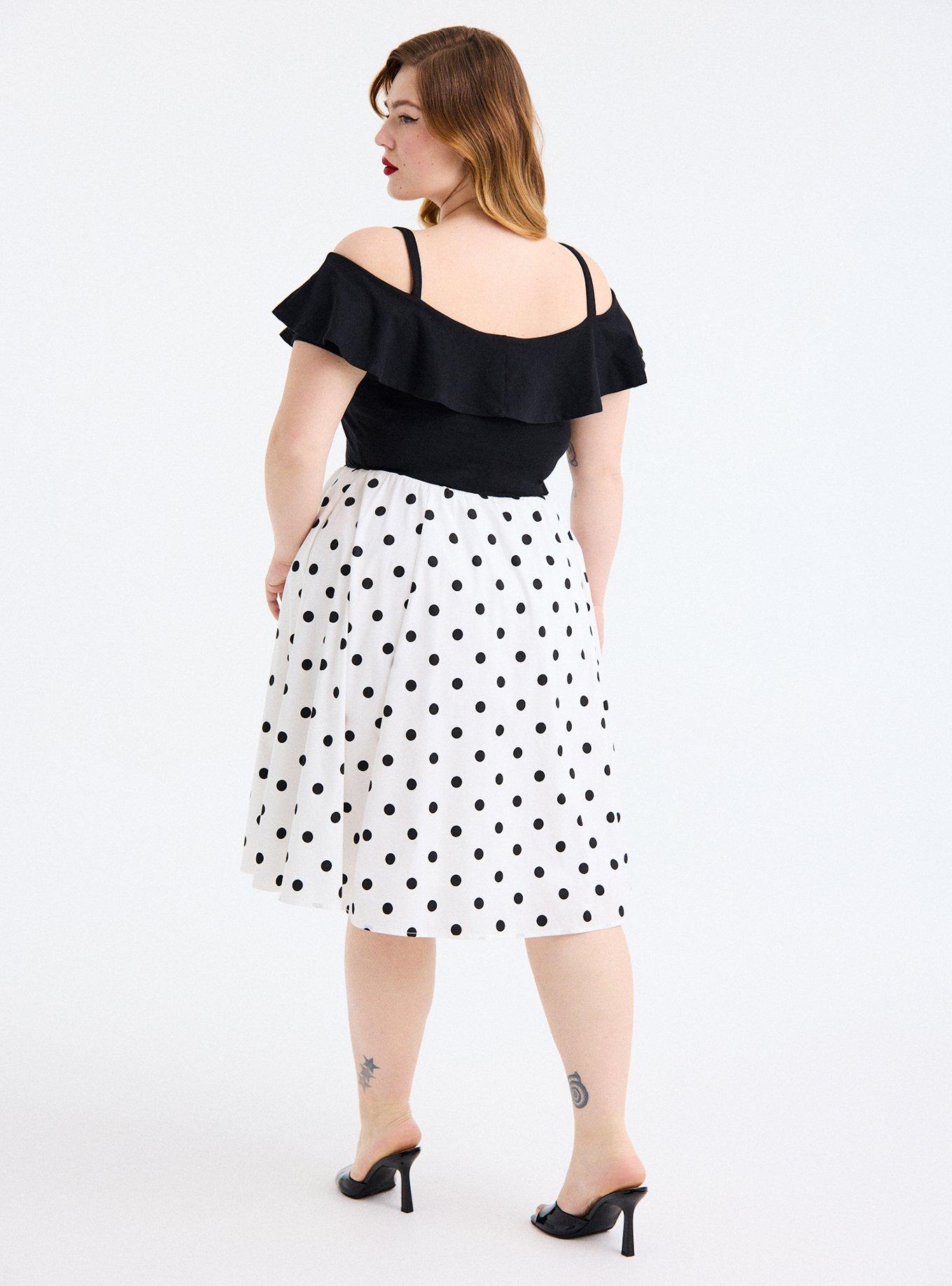 black and white dress knee length dresses knee length women sold on Temu United States
