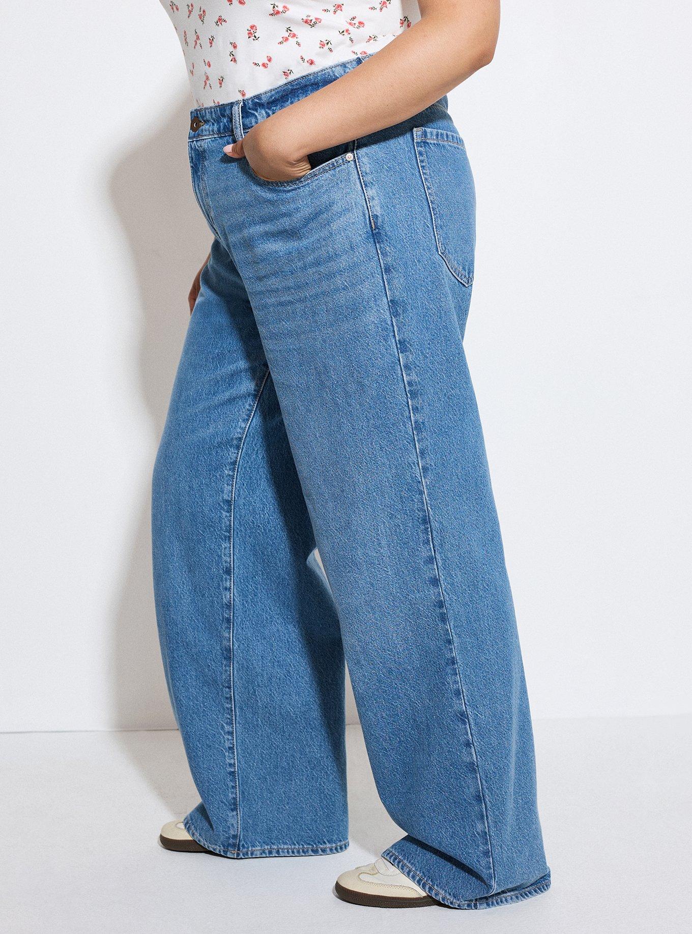 LoveSick Low-Rise Ultra-Baggy Jean, DELULU, alternate