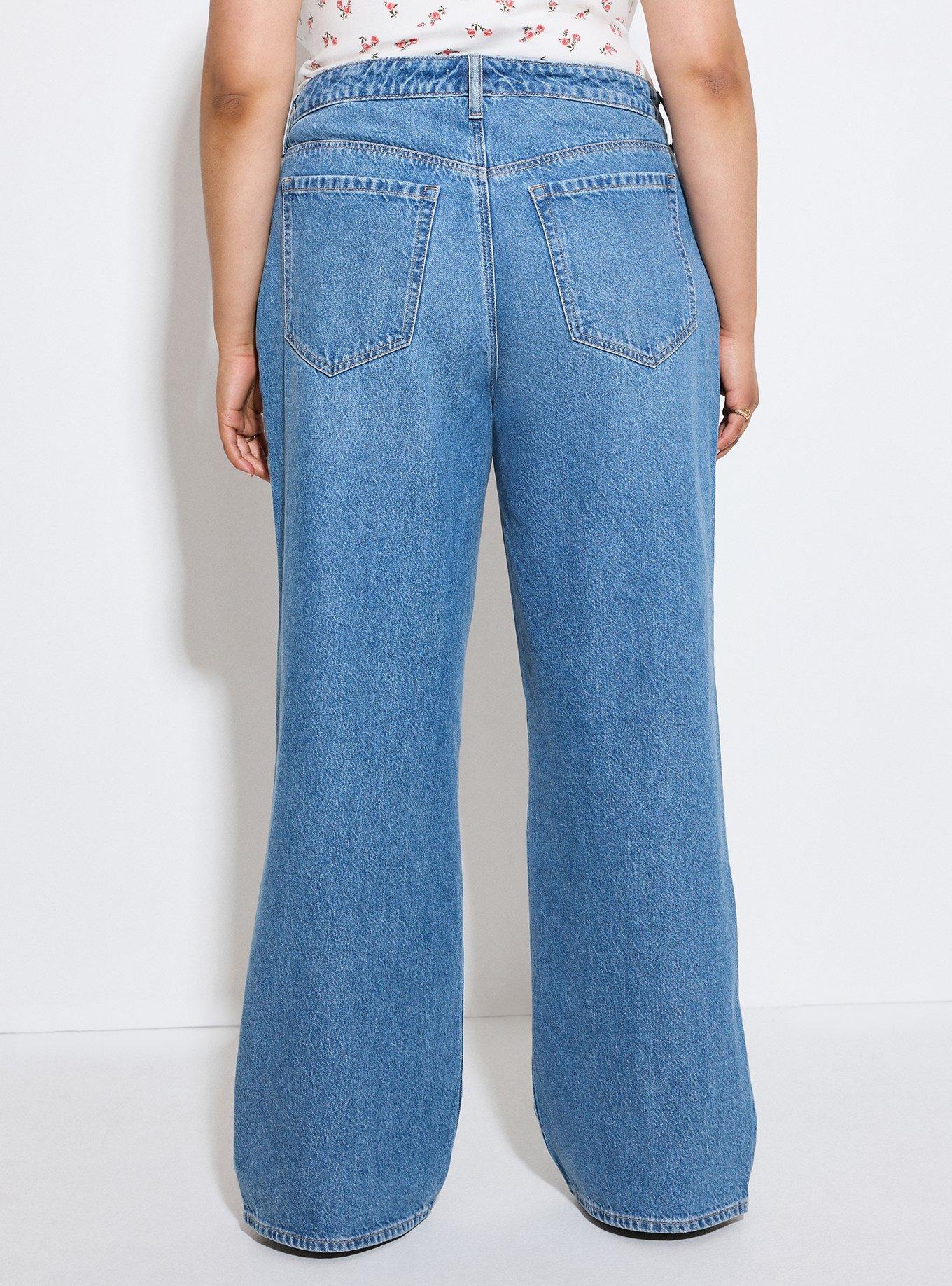 LoveSick Low-Rise Ultra-Baggy Jean, DELULU, alternate