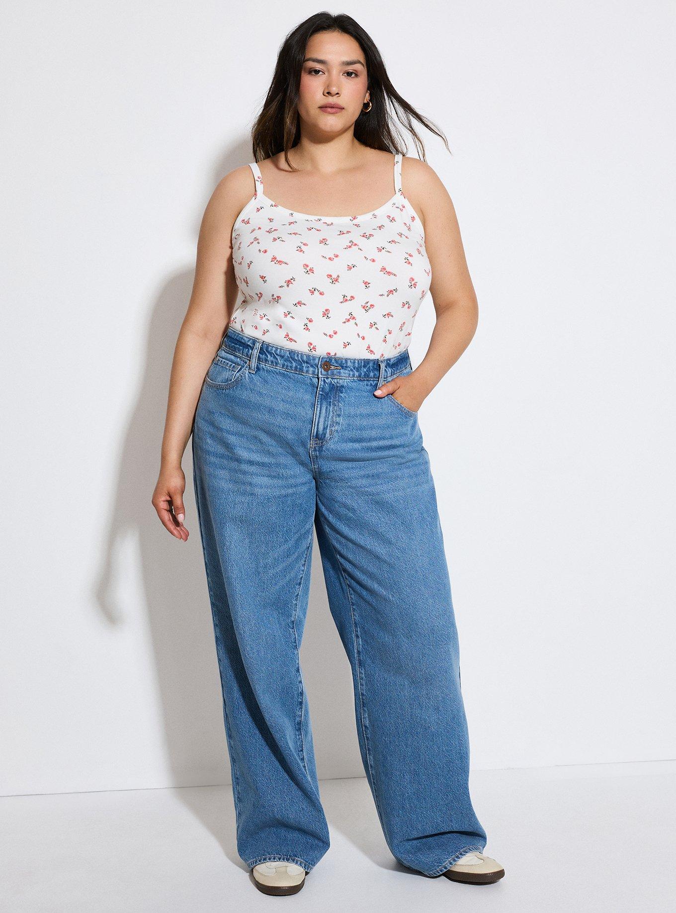 LoveSick Low-Rise Ultra-Baggy Jean, DELULU, hi-res