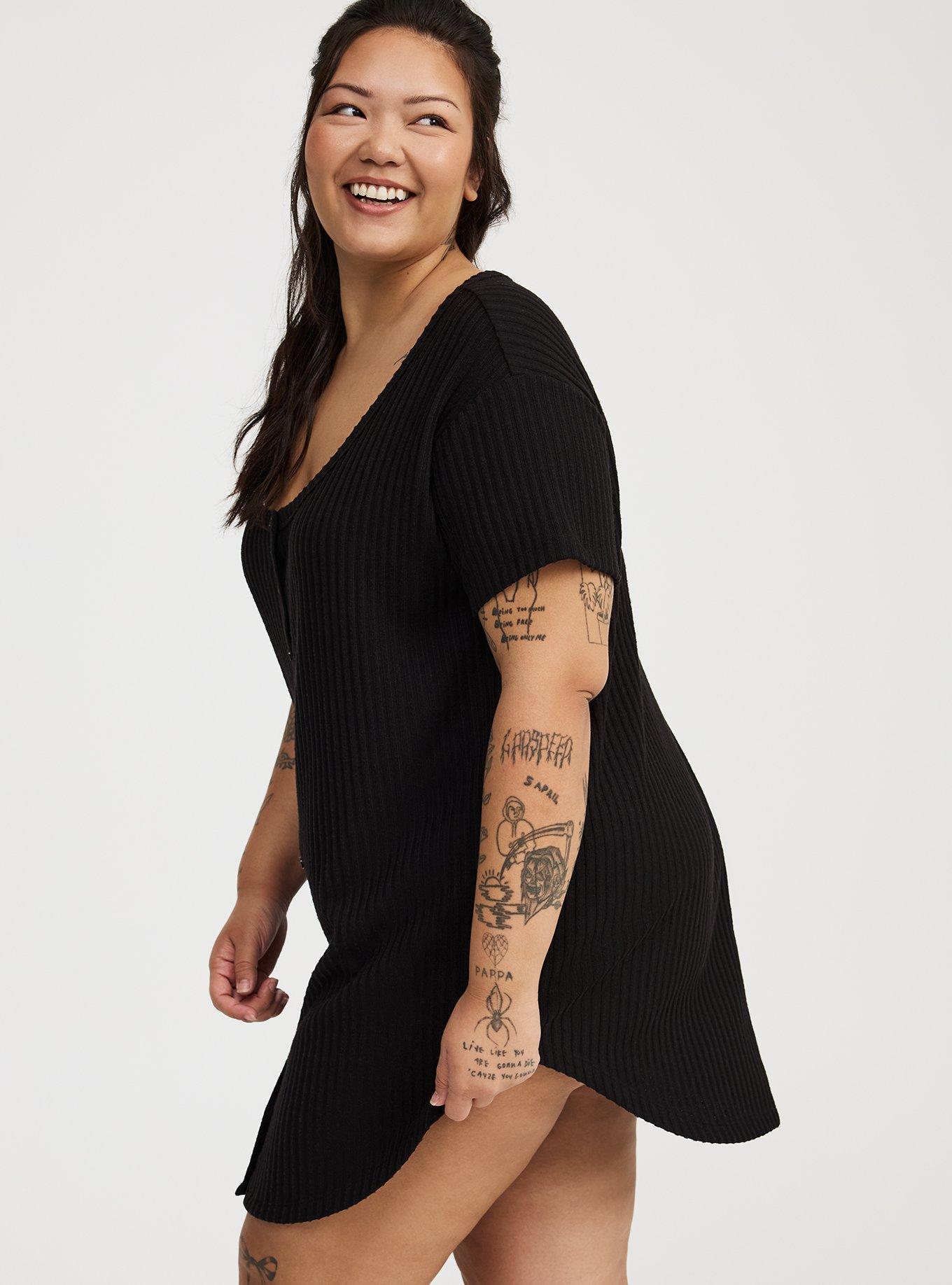 Super Soft Plush Rib Lounge Tunic