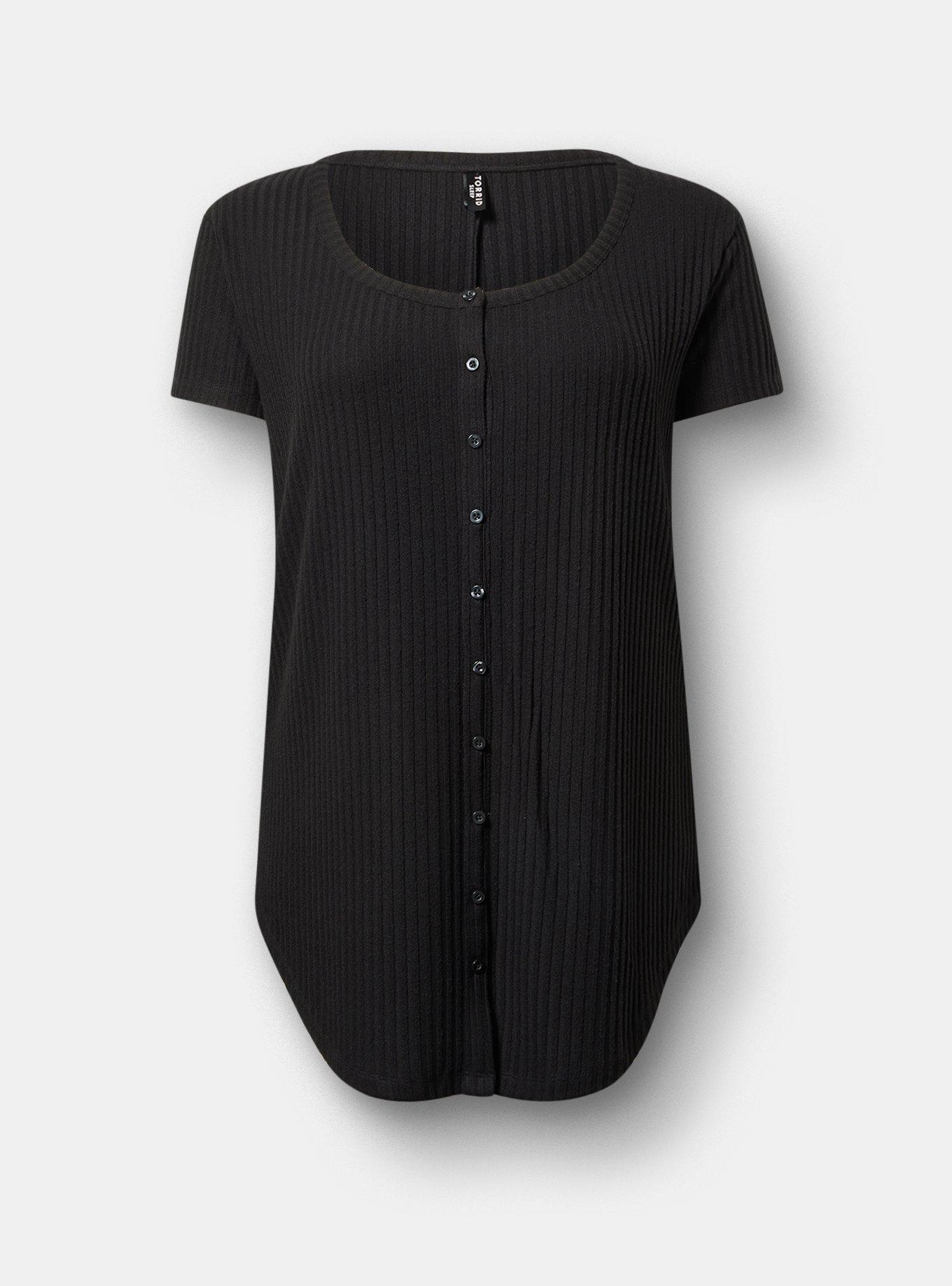 Super Soft Plush Rib Lounge Tunic