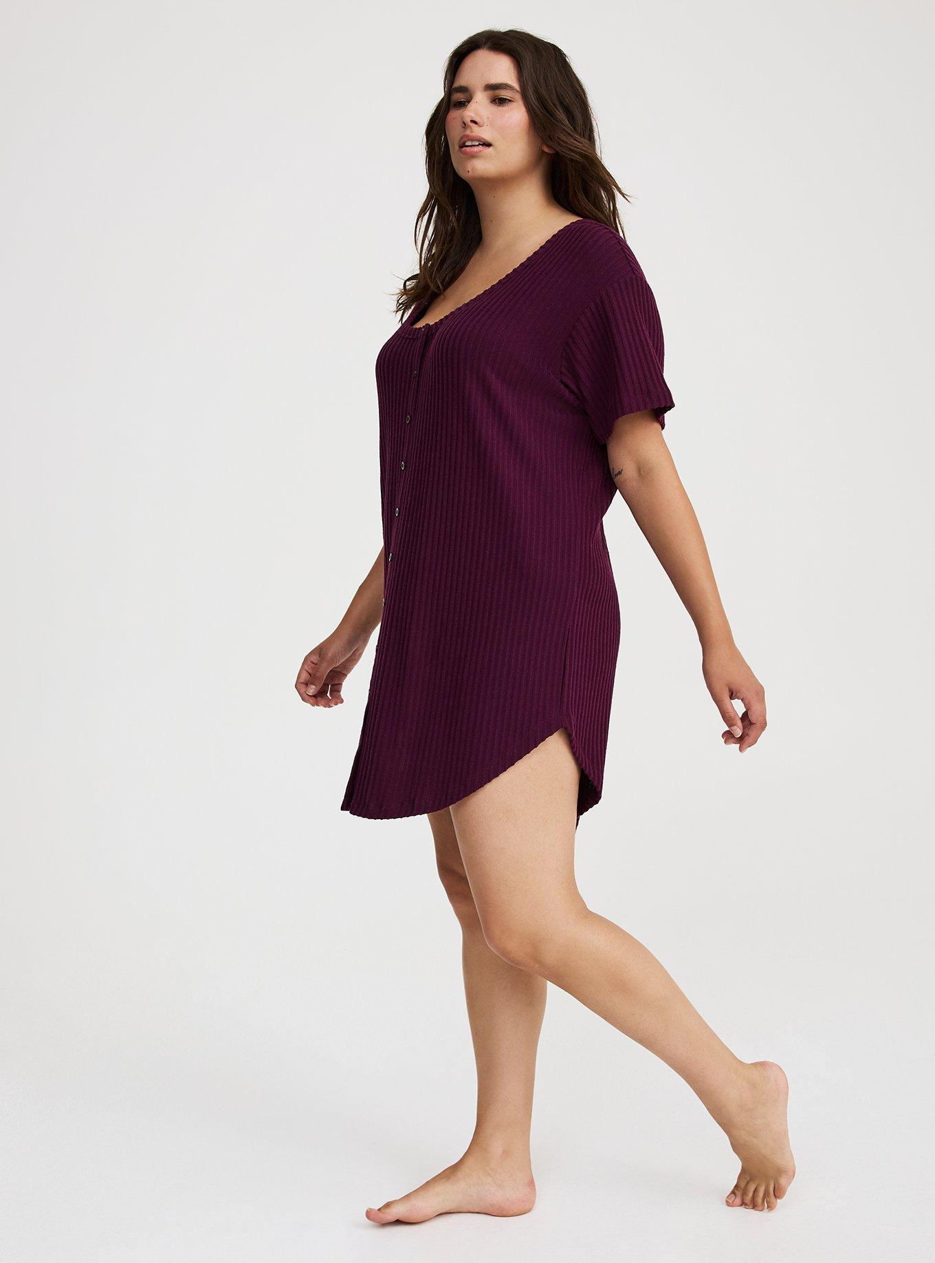 Super Soft Plush Rib Lounge Tunic