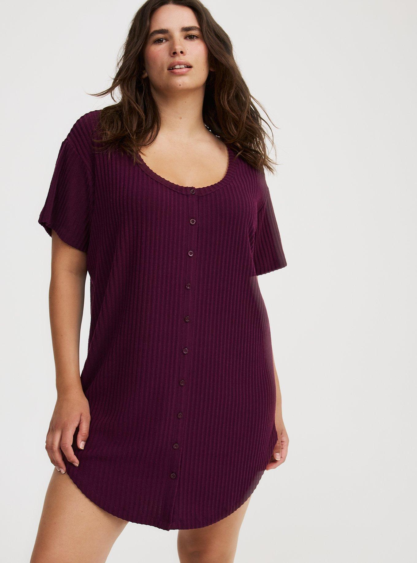 Super Soft Plush Rib Lounge Tunic