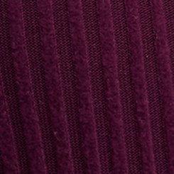 Super Soft Plush Rib Lounge Tunic, POTENT PURPLE, swatch