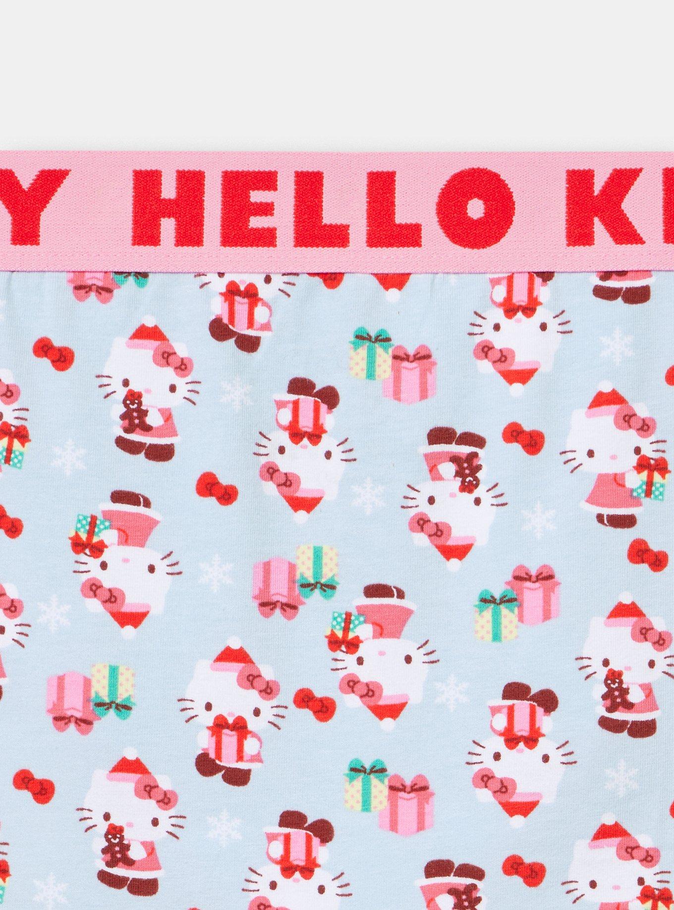 Hello Kitty Christmas Mid-Rise Cotton Cheeky Panty