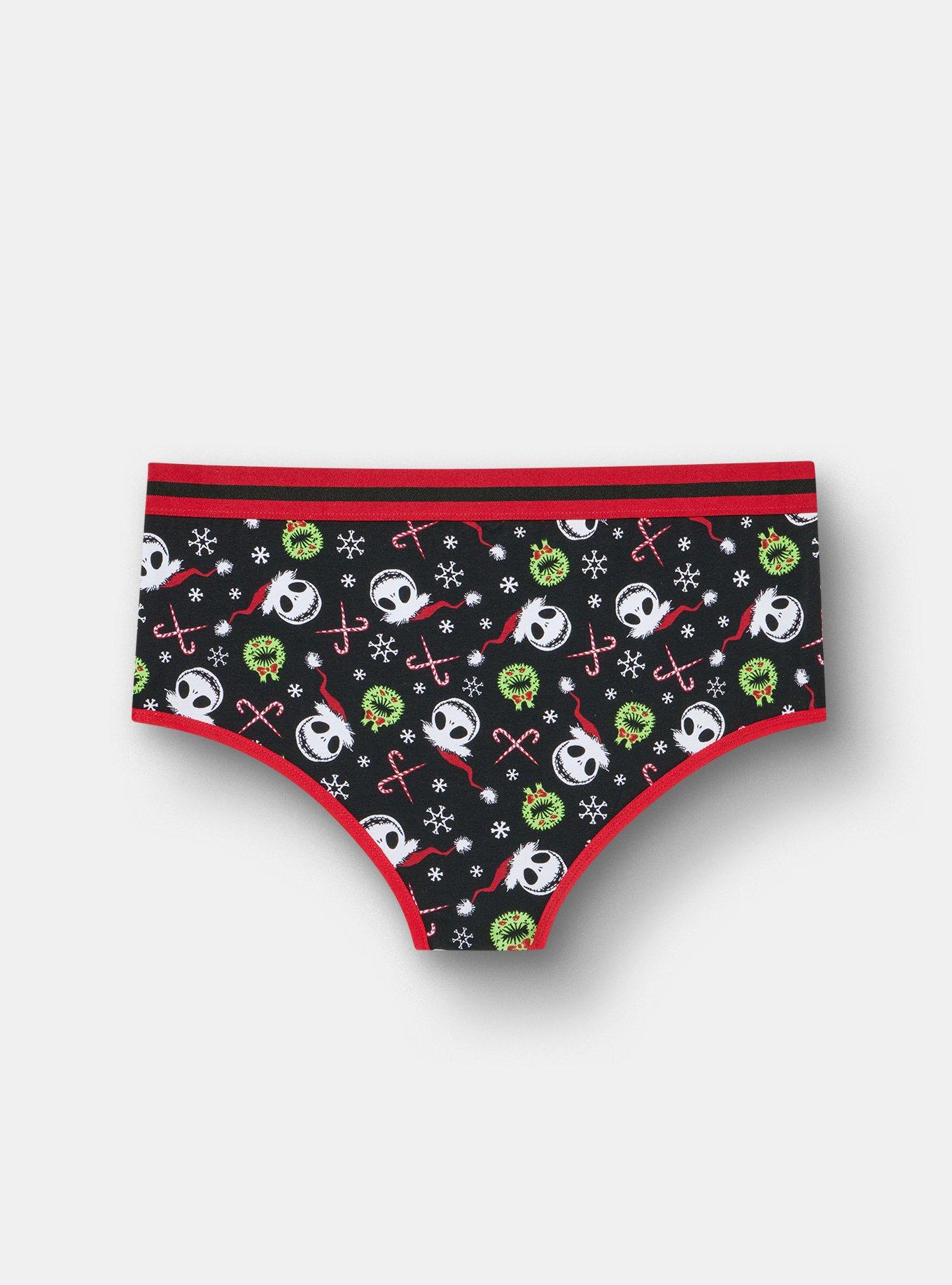 Nightmare Before Christmas Mid-Rise Cotton Cheeky Panty