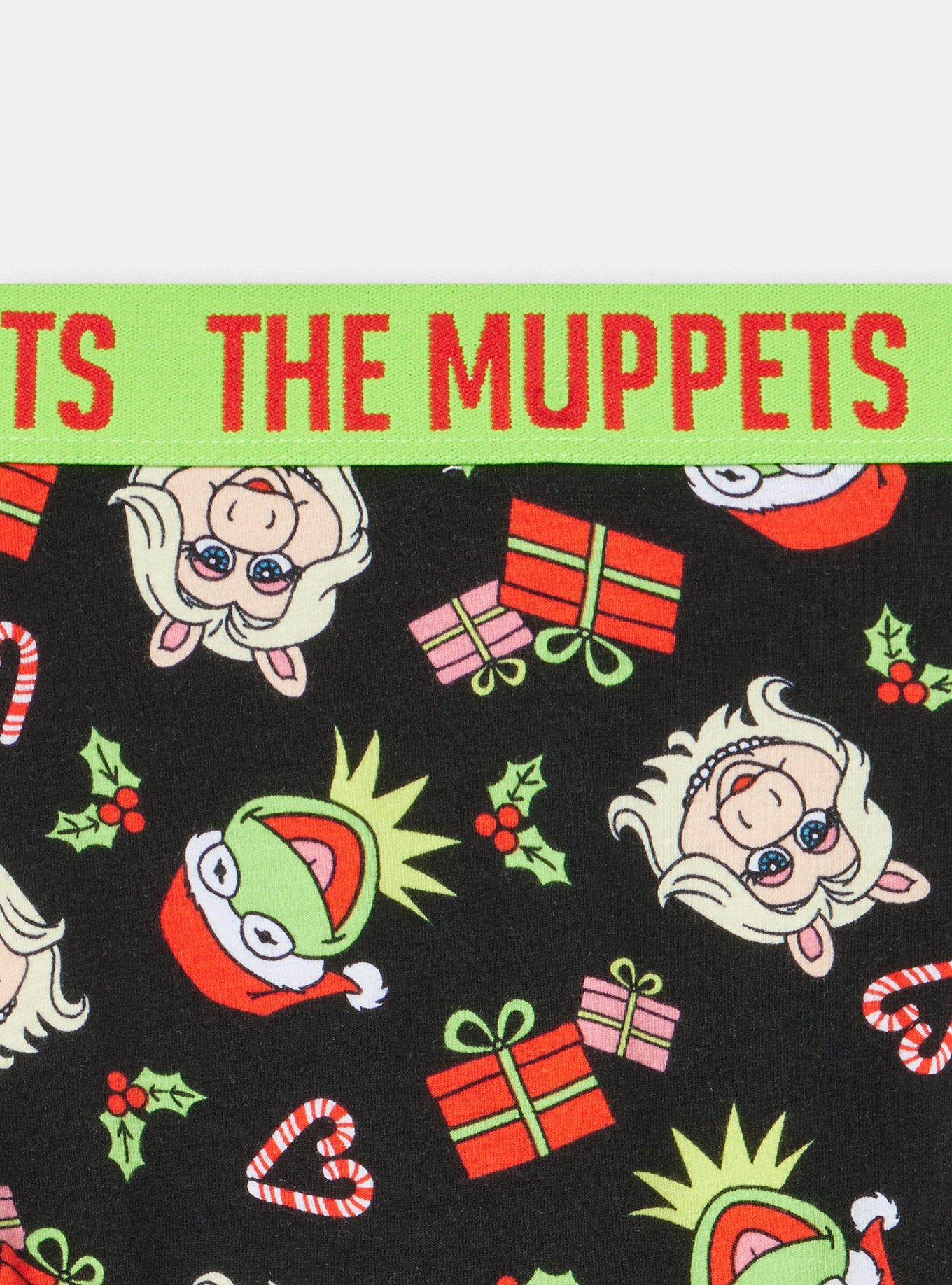 Muppets Christmas Mid-Rise Cotton Brief Panty