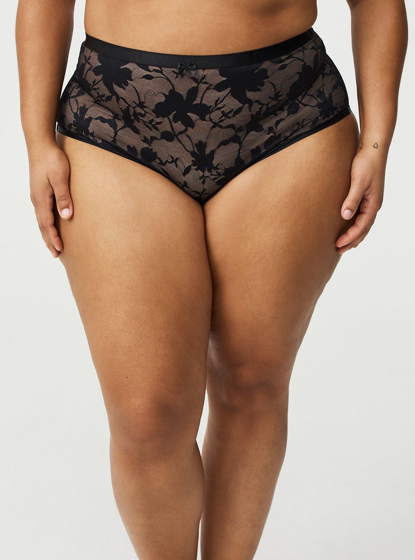 Lace High-Waist Brief Panty