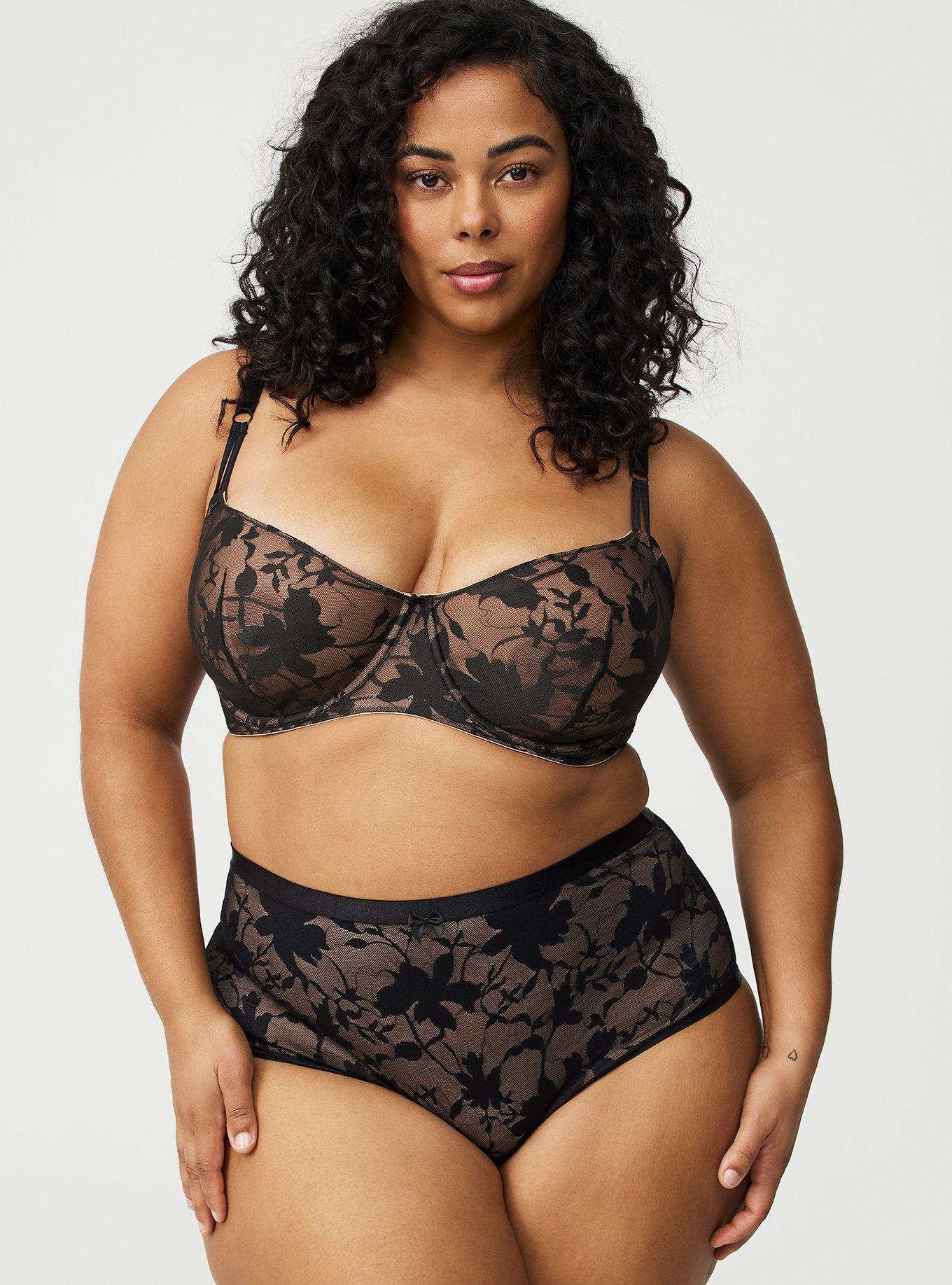 Lace High-Waist Brief Panty