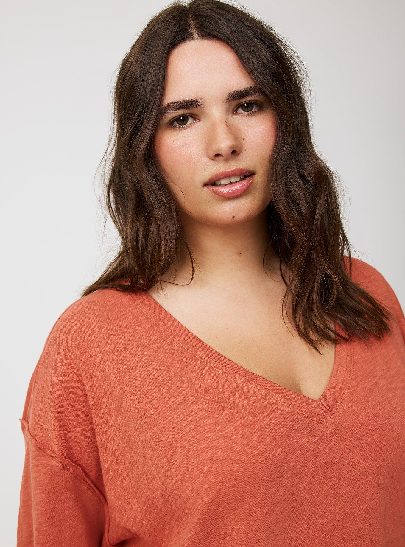 Oversized Heritage Slub Tee