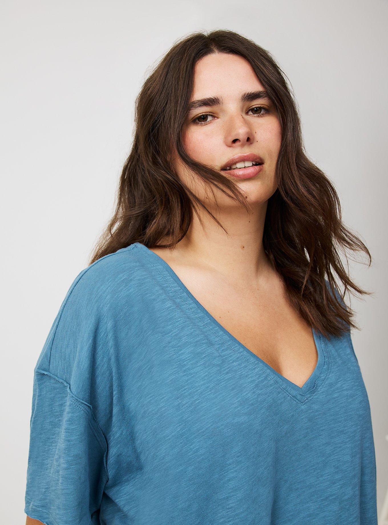 Oversized Heritage Slub Tee