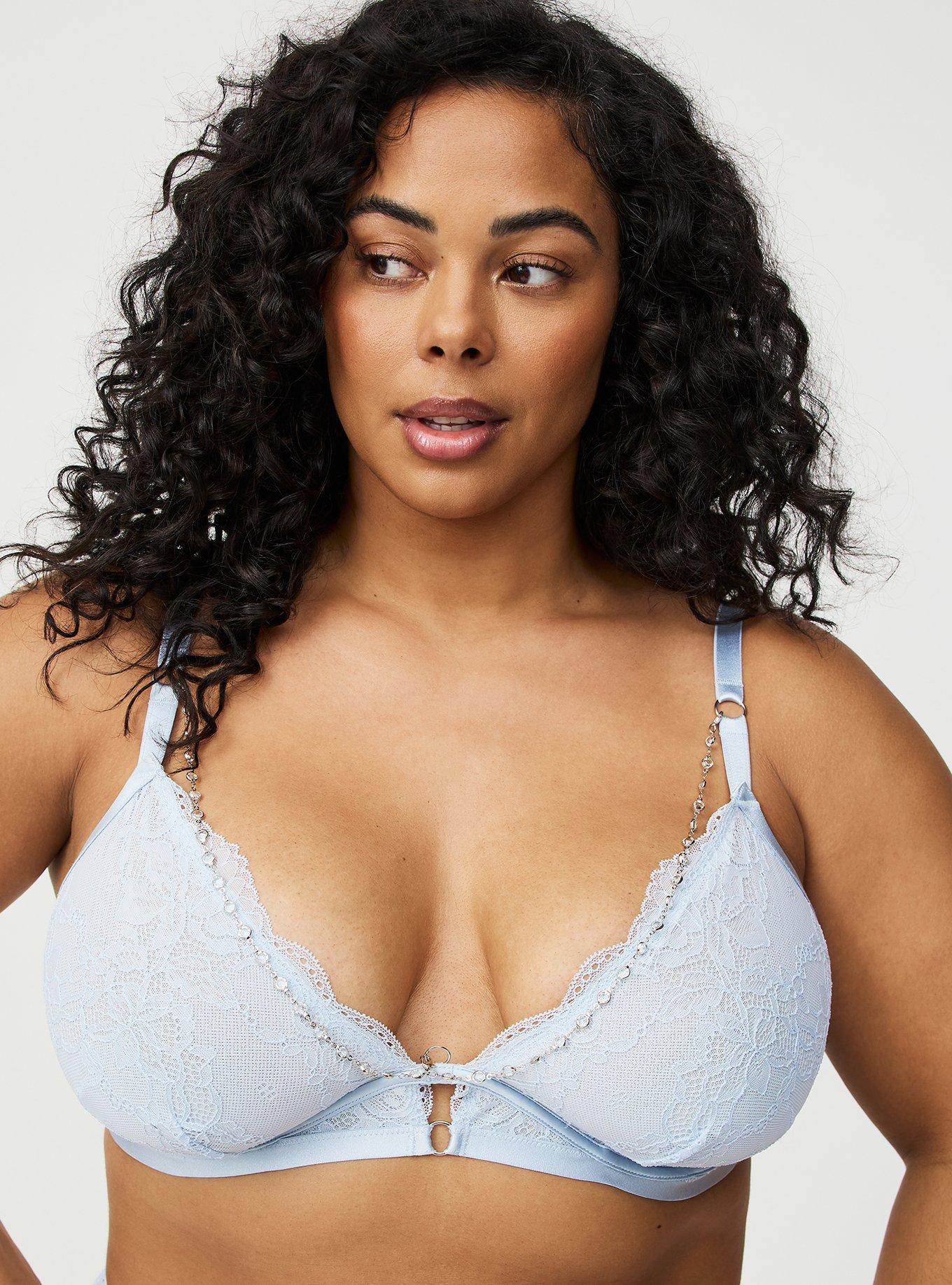 Jewelry Strappy Underwire Lace Bra