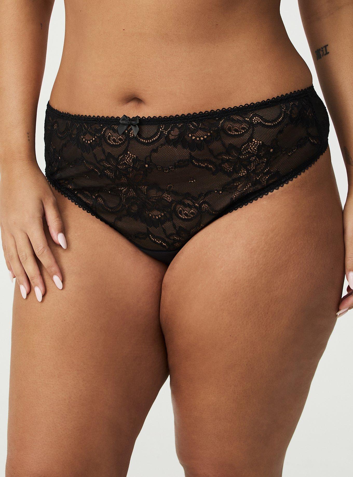 Jewelry Strappy Lace Thong