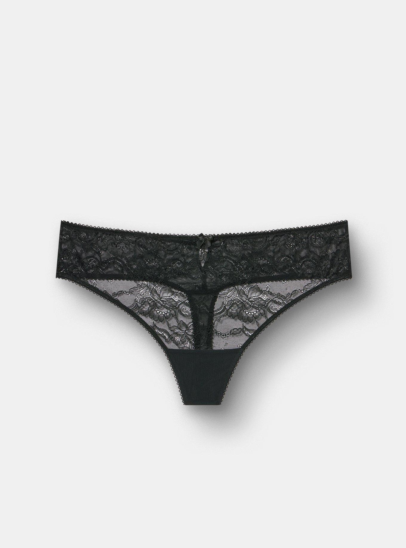 Jewelry Strappy Lace Thong