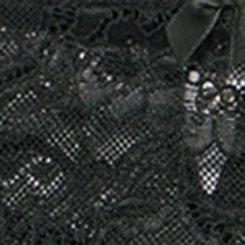 Jewelry Strappy Lace Thong, RICH BLACK, swatch