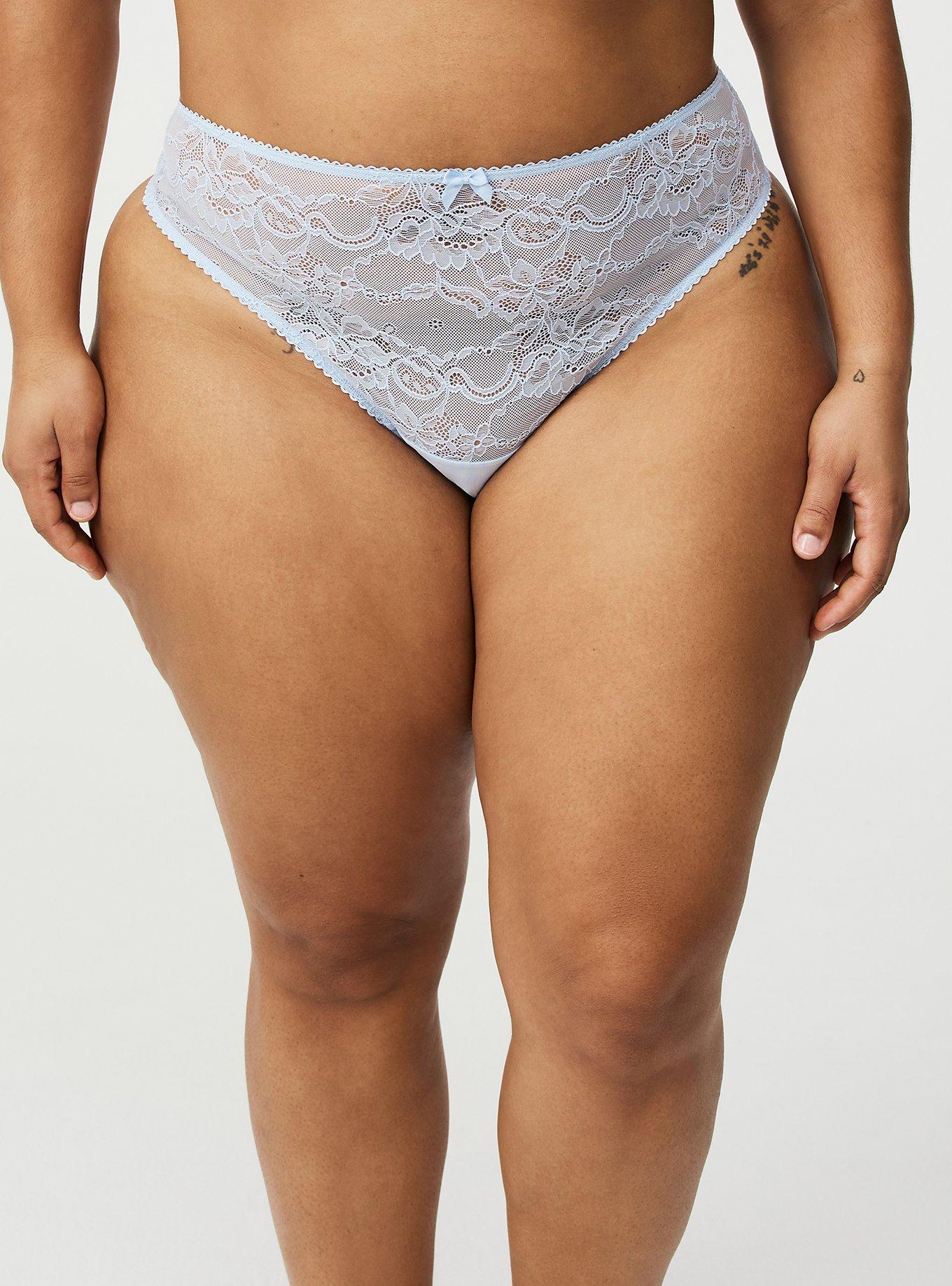 Jewelry Strappy Lace Thong