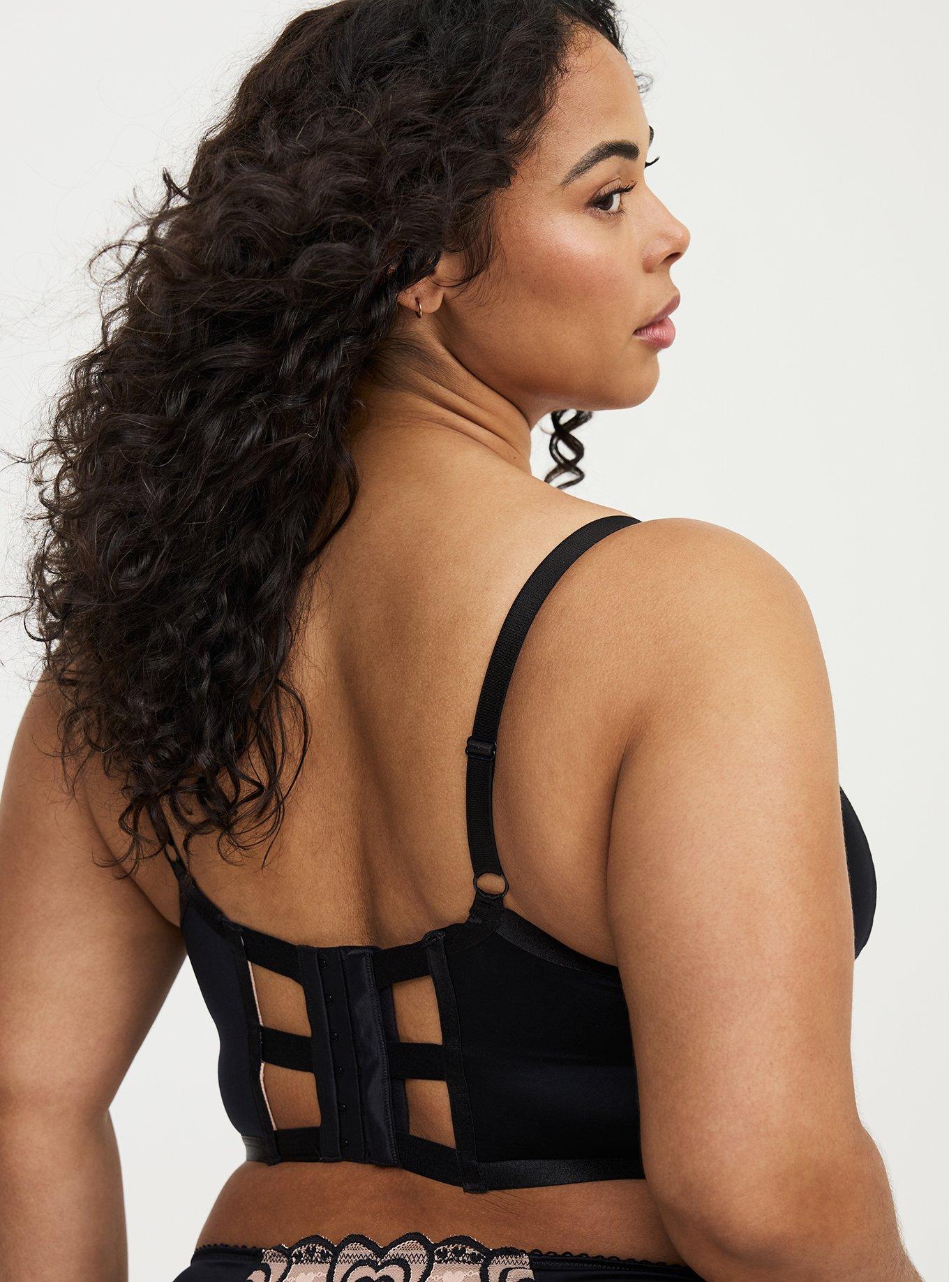 Coquette Heart Lace Bustier