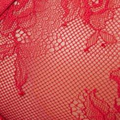 Mob Wife Strappy Underwire Lace Bra, JESTER RED, swatch