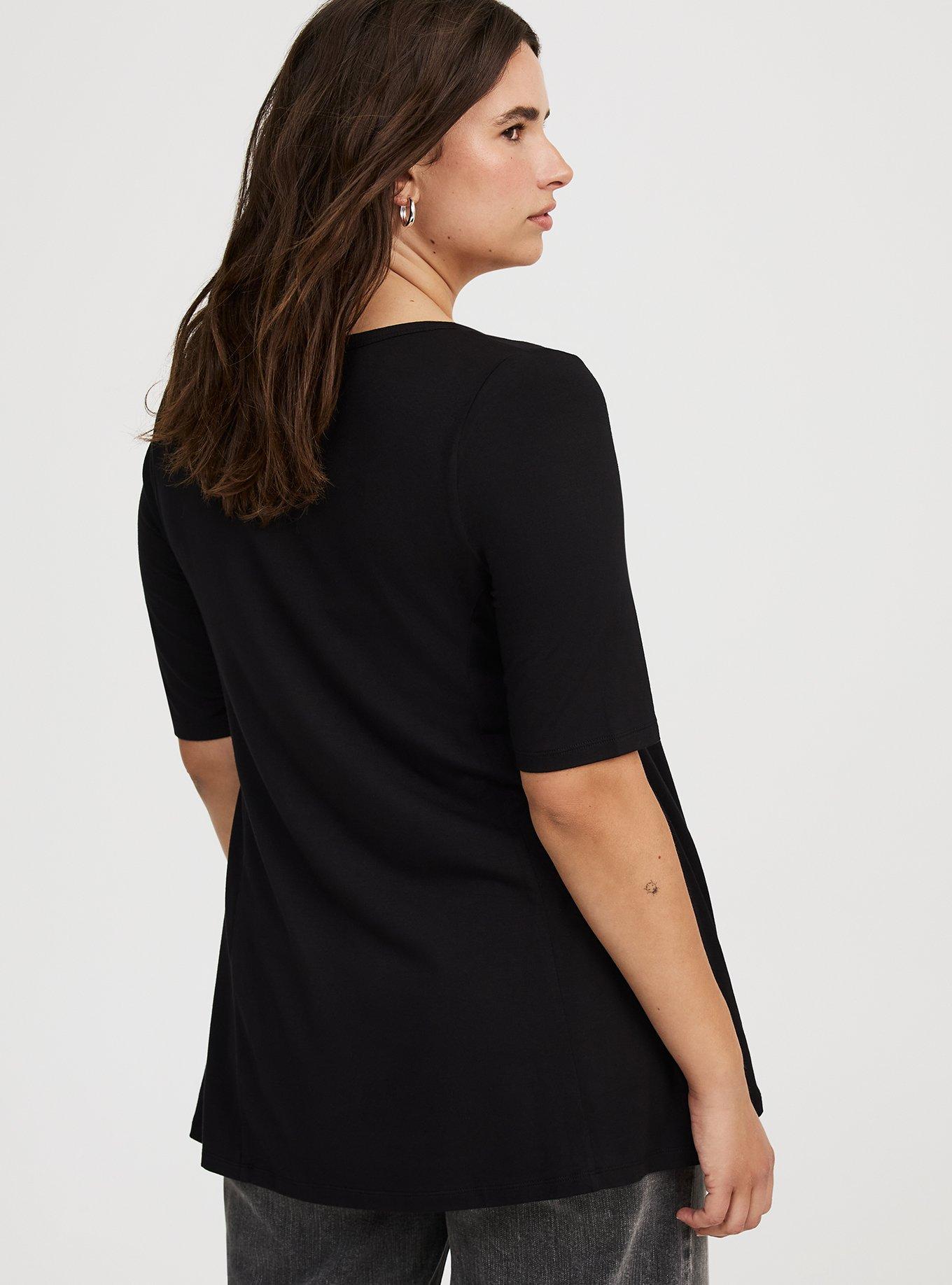 Super Soft Square Neck Fit & Flare Tunic