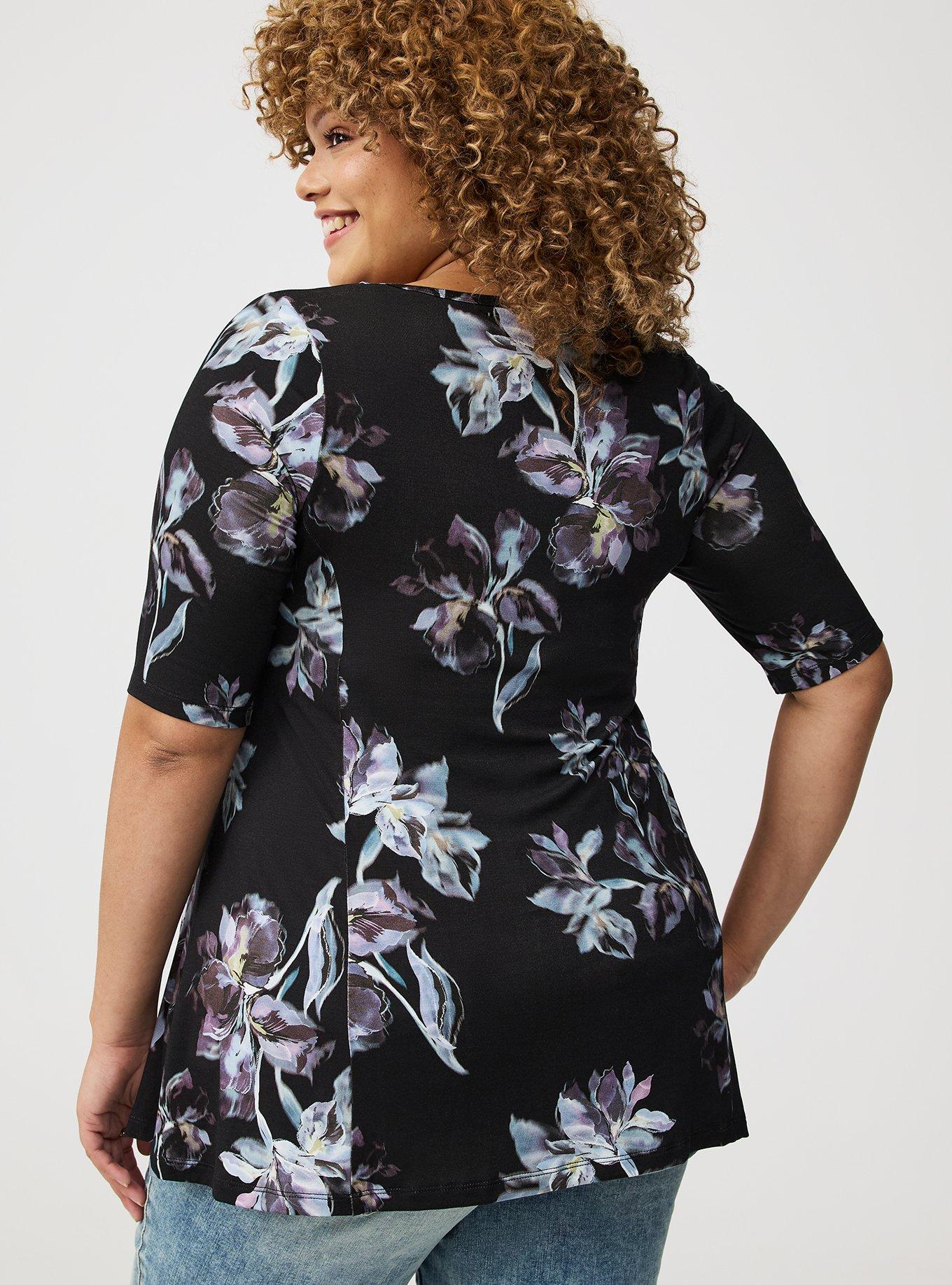 Super Soft Scoop Fit & Flare Tunic