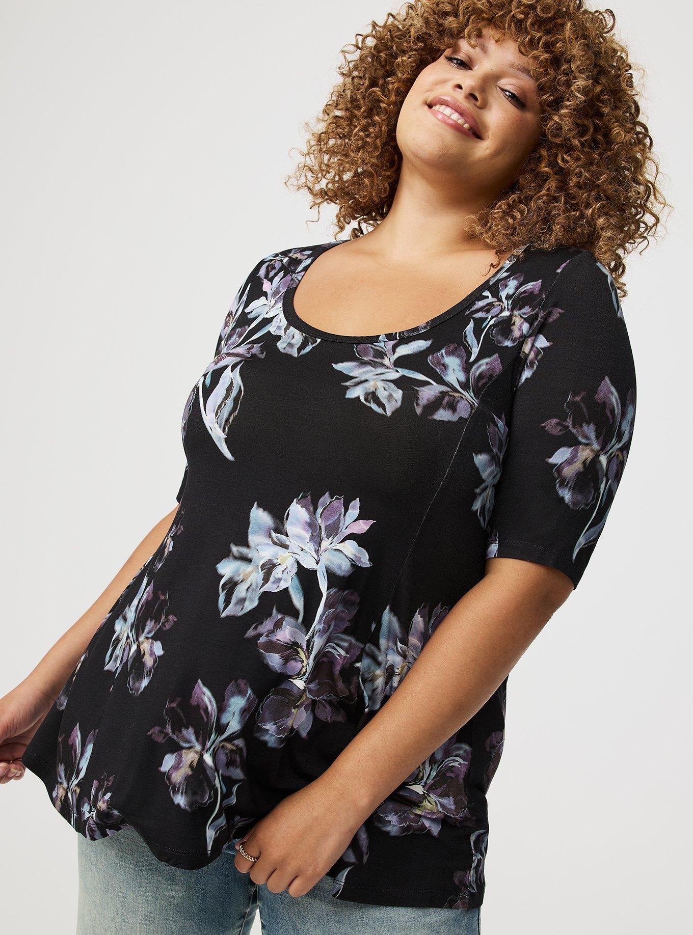Super Soft Scoop Fit & Flare Tunic