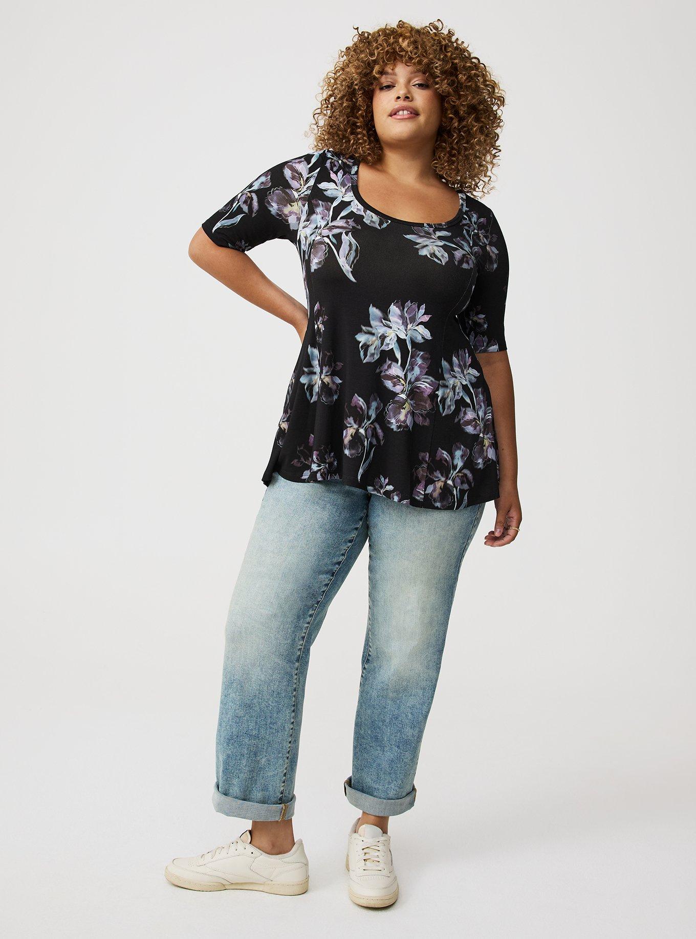 Super Soft Scoop Fit & Flare Tunic