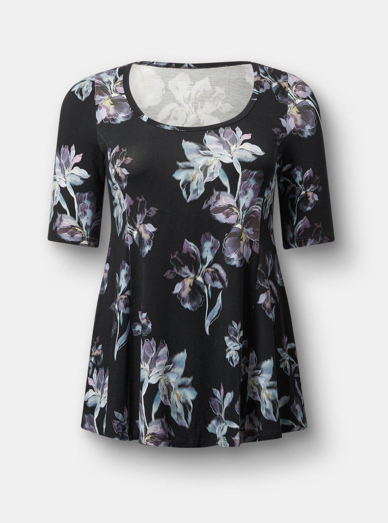 Super Soft Scoop Fit & Flare Tunic