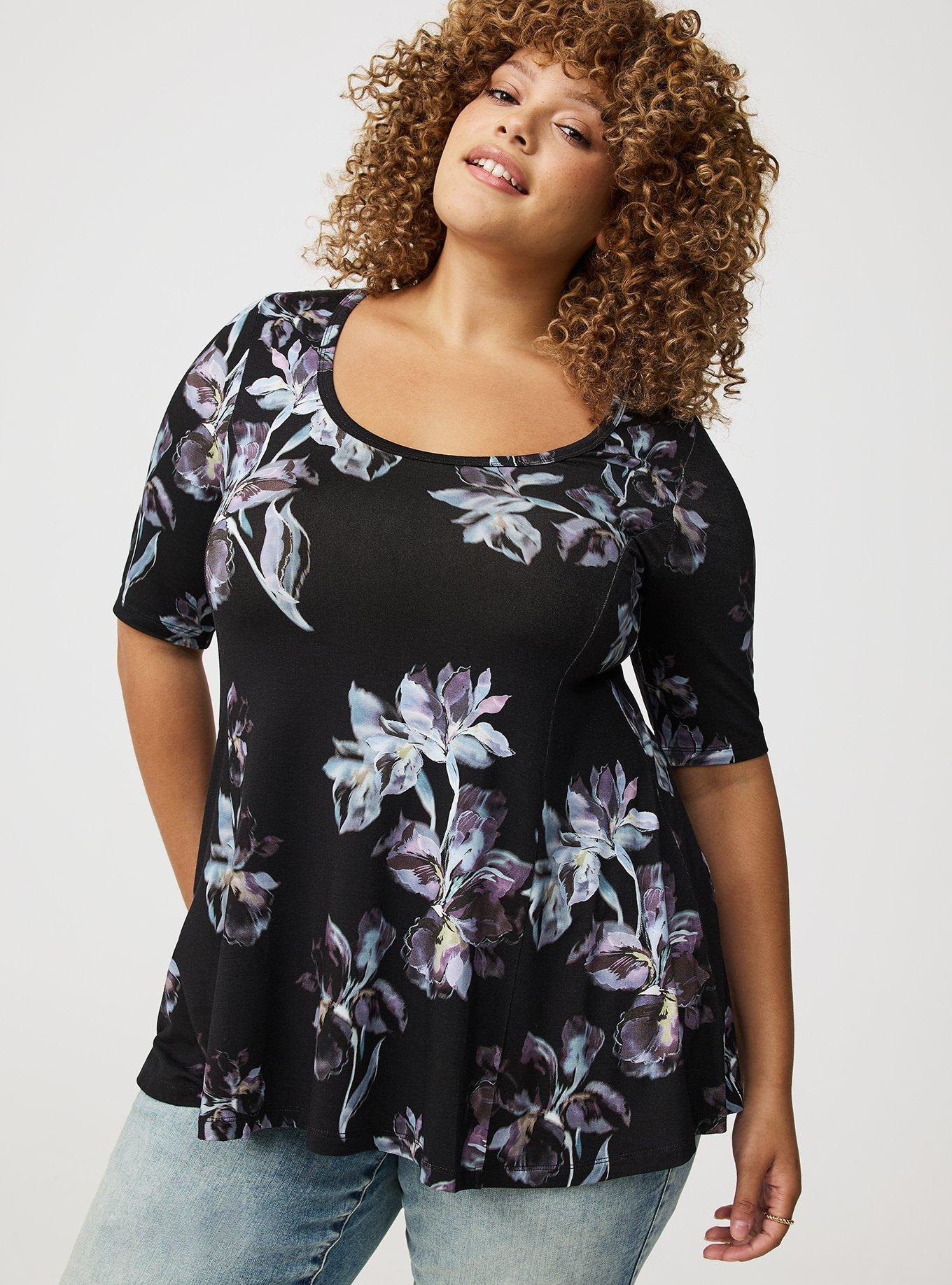 Super Soft Scoop Fit & Flare Tunic