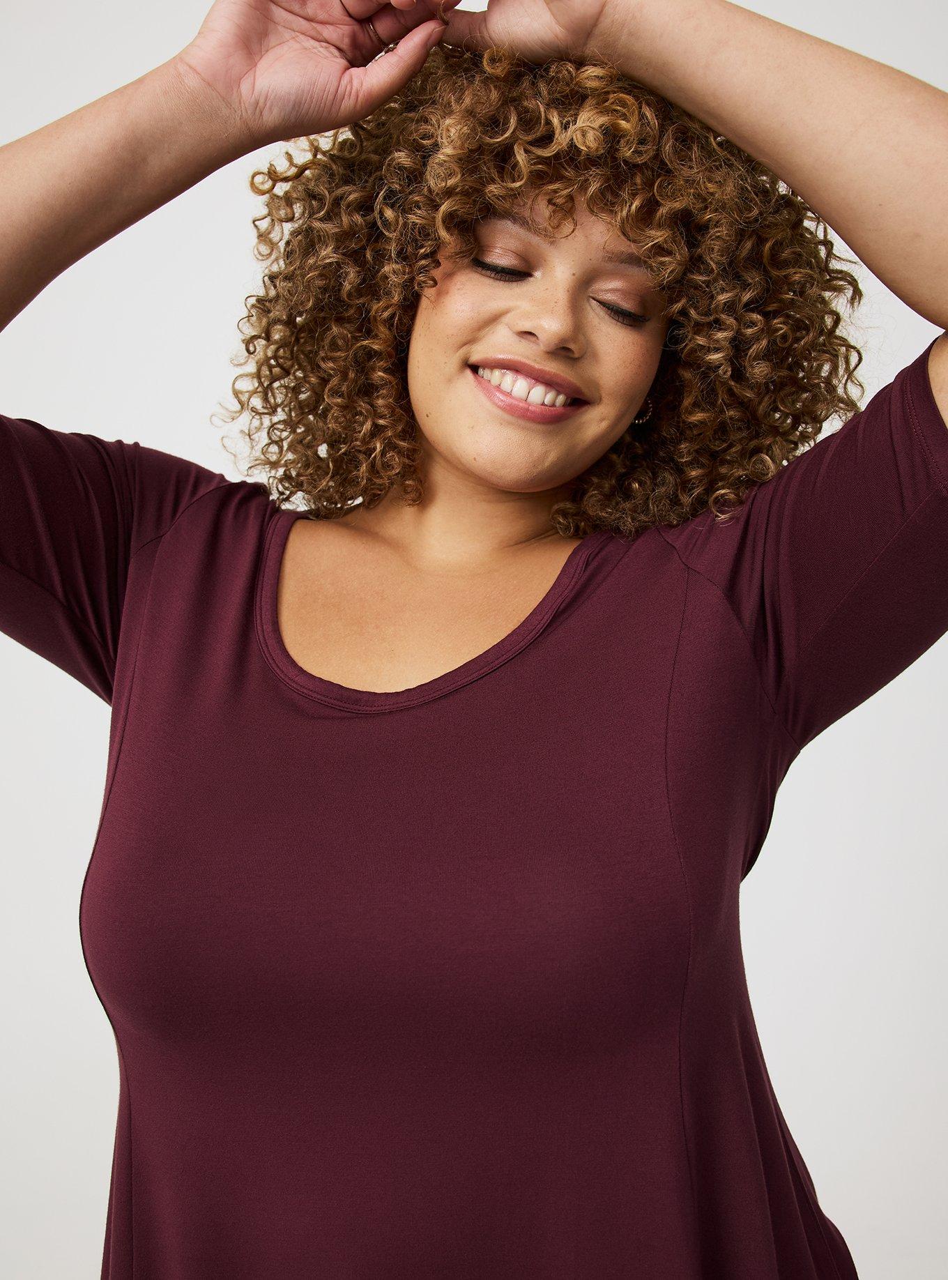 Super Soft Scoop Fit & Flare Tunic