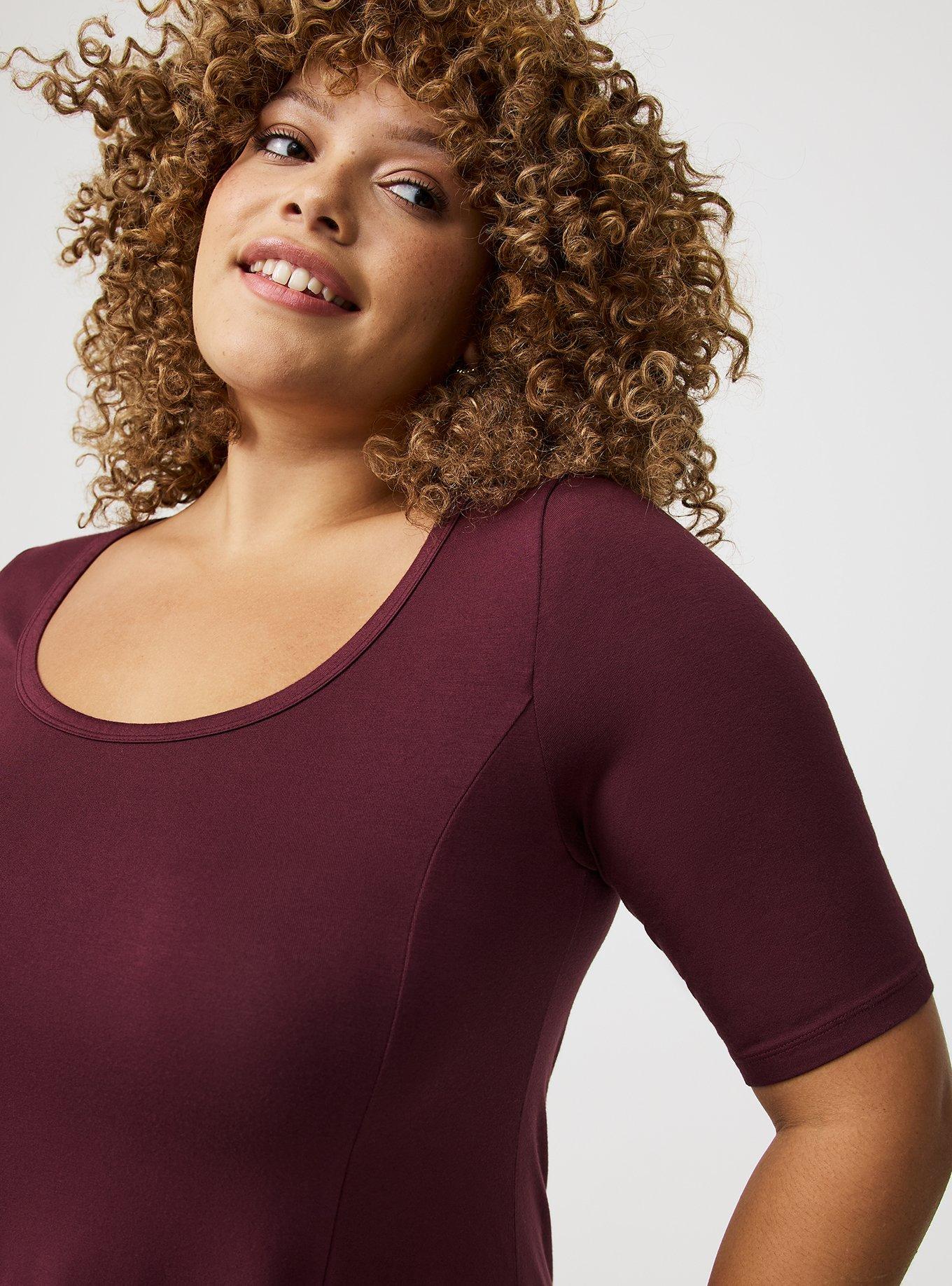 Super Soft Scoop Fit & Flare Tunic