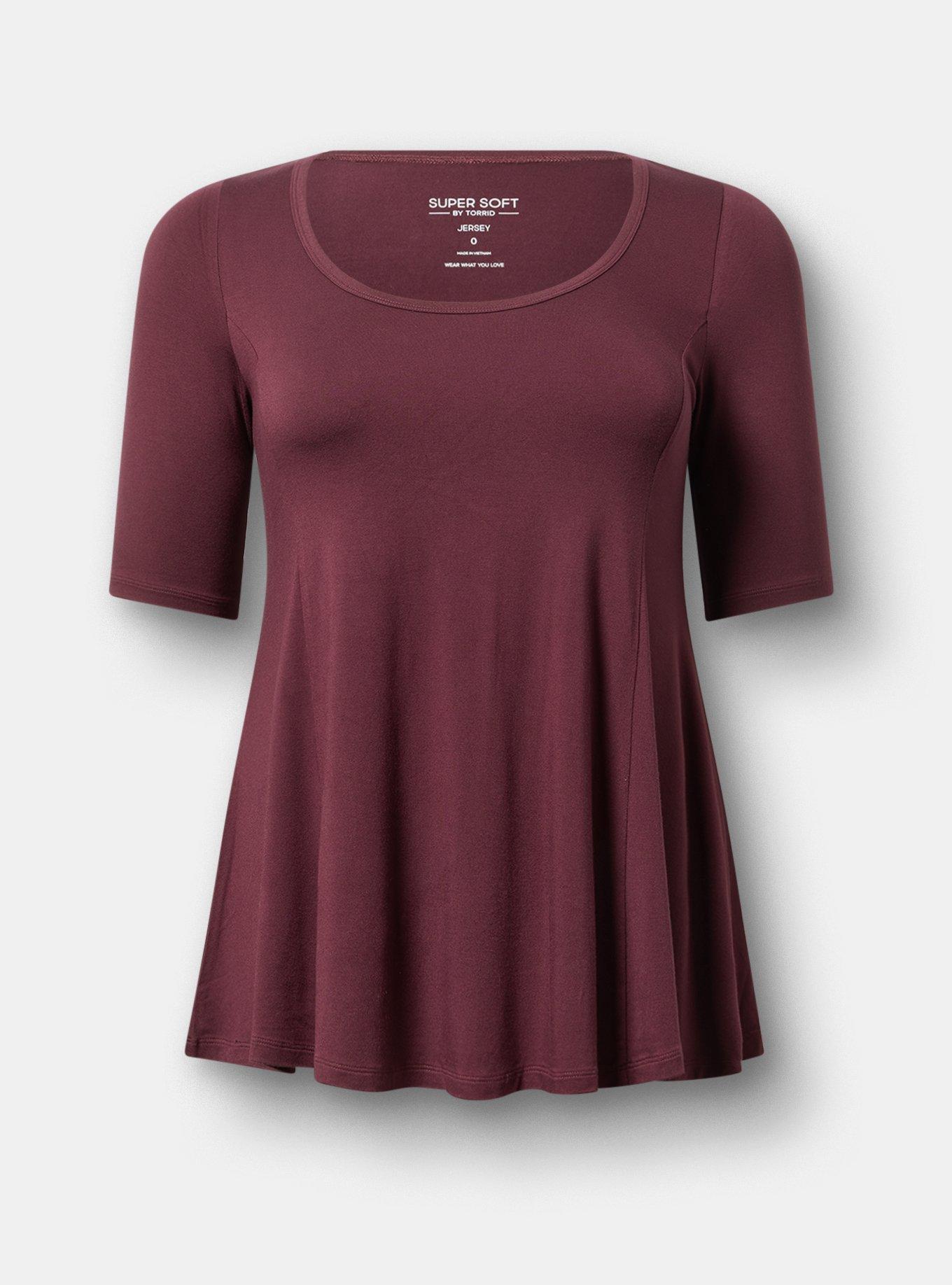 Super Soft Scoop Fit & Flare Tunic
