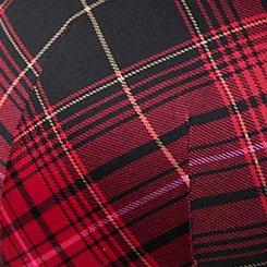 XO Plunge Push-Up Bra, VERONA PLAID JESTER RED, swatch