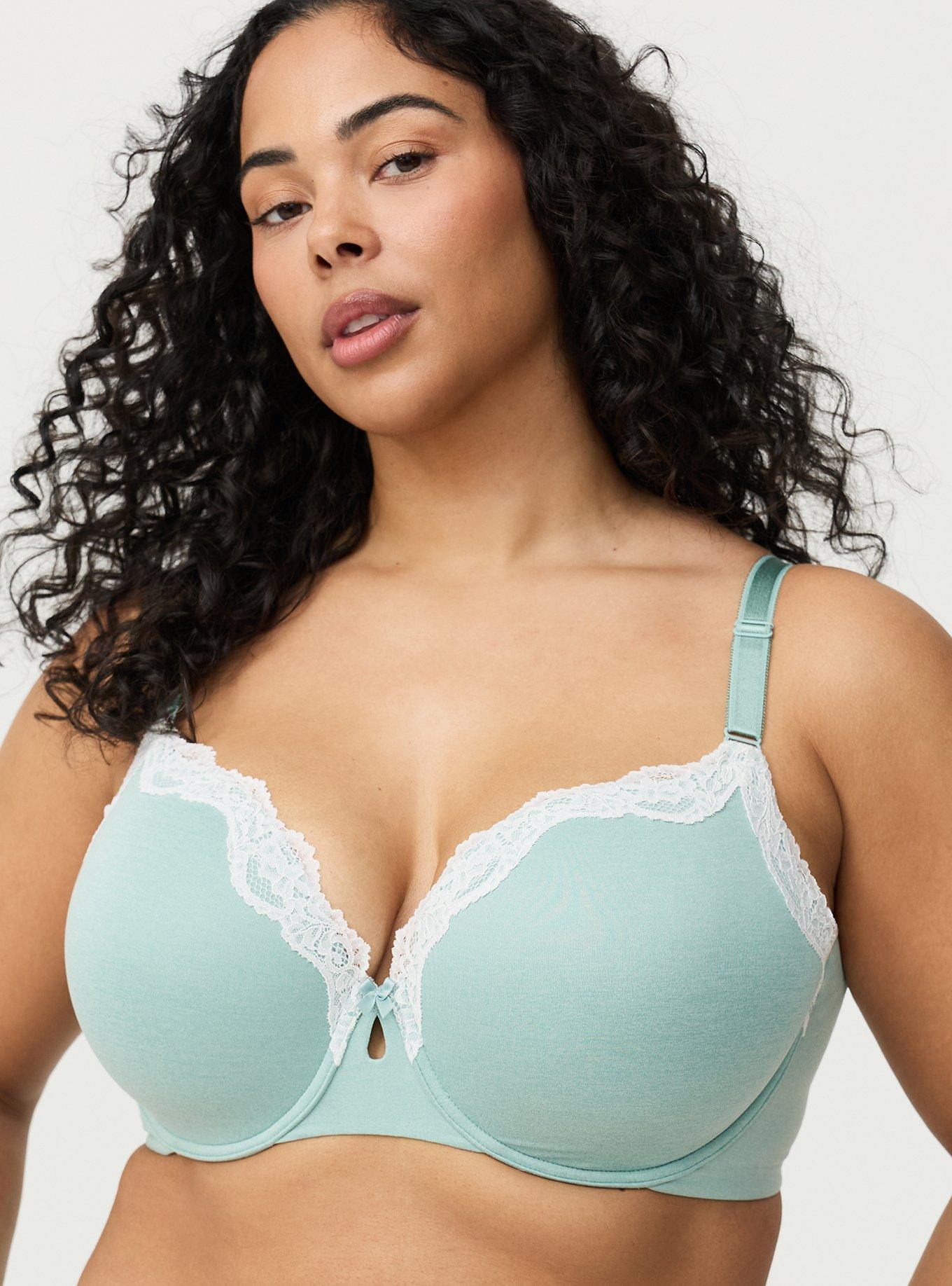 Perfect Coverage Lightly Lined Smooth Bra, HARBOR GRAY, alternate