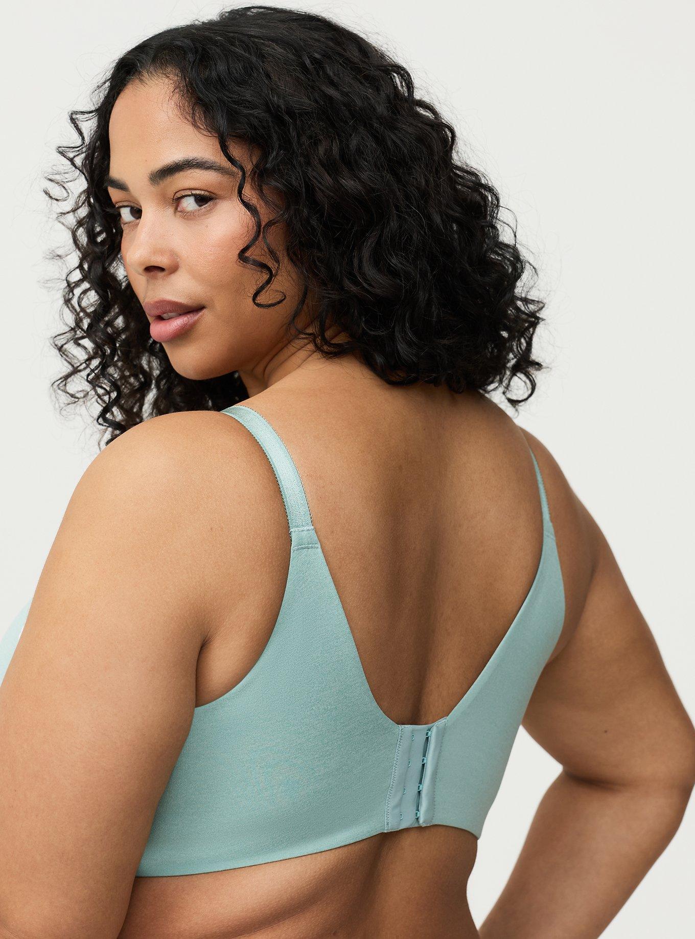 Perfect Coverage Lightly Lined Smooth Bra, HARBOR GRAY, alternate