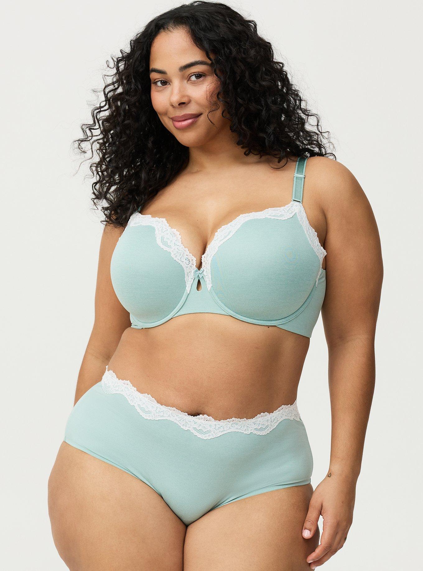 Plus Size Perfect T-Shirt Bra, HARBOR GRAY, hi-res