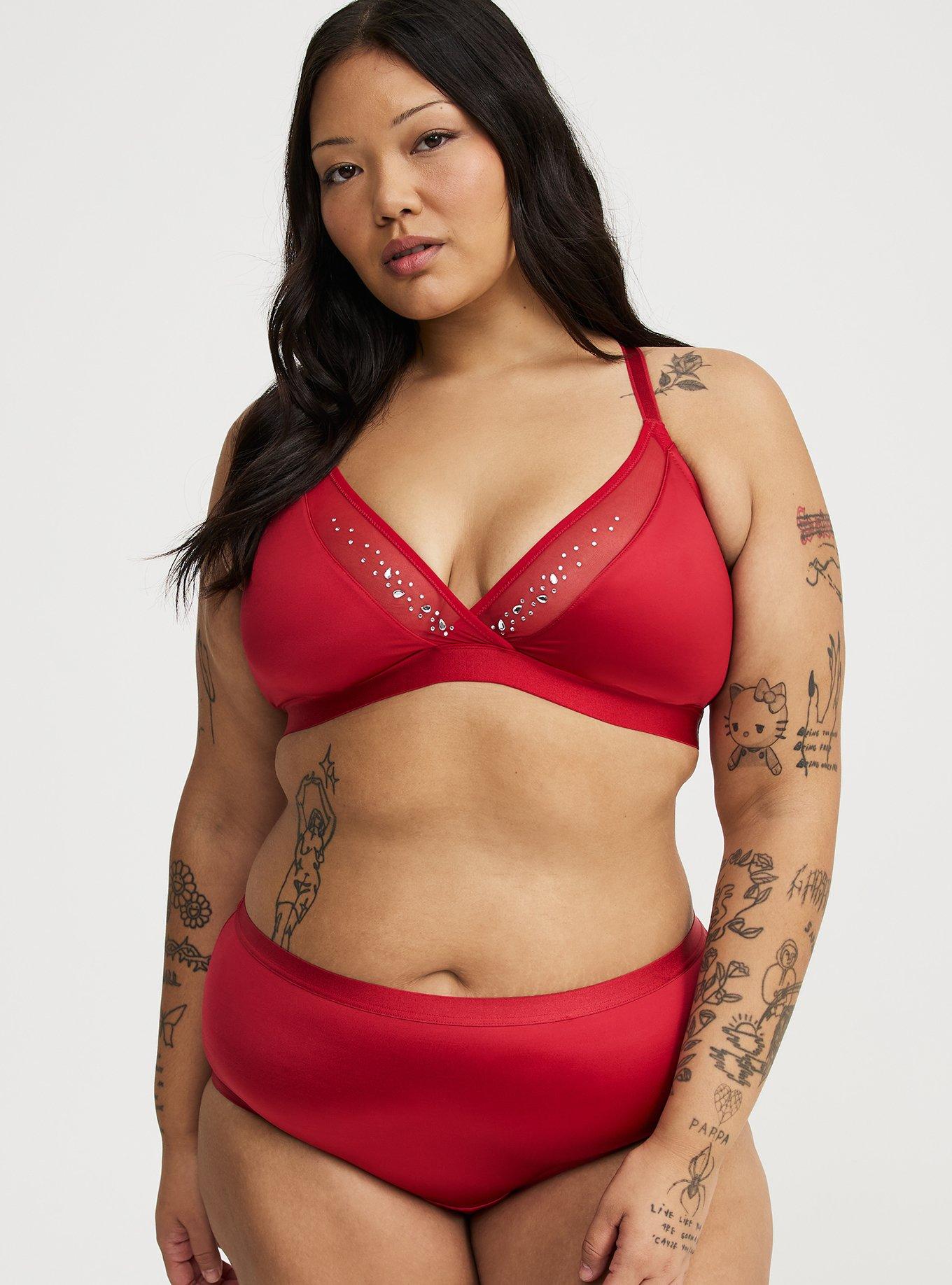 Micro Shine Diamante Bralette