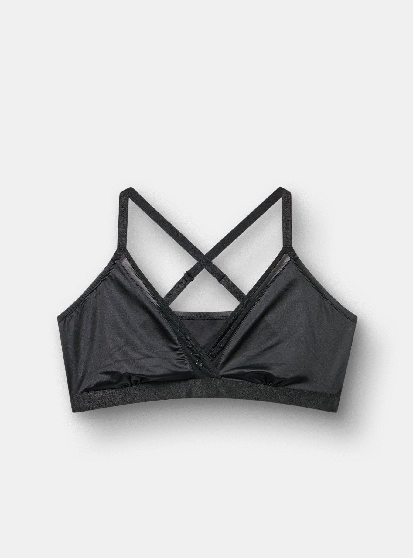 Micro Shine Diamante Bralette