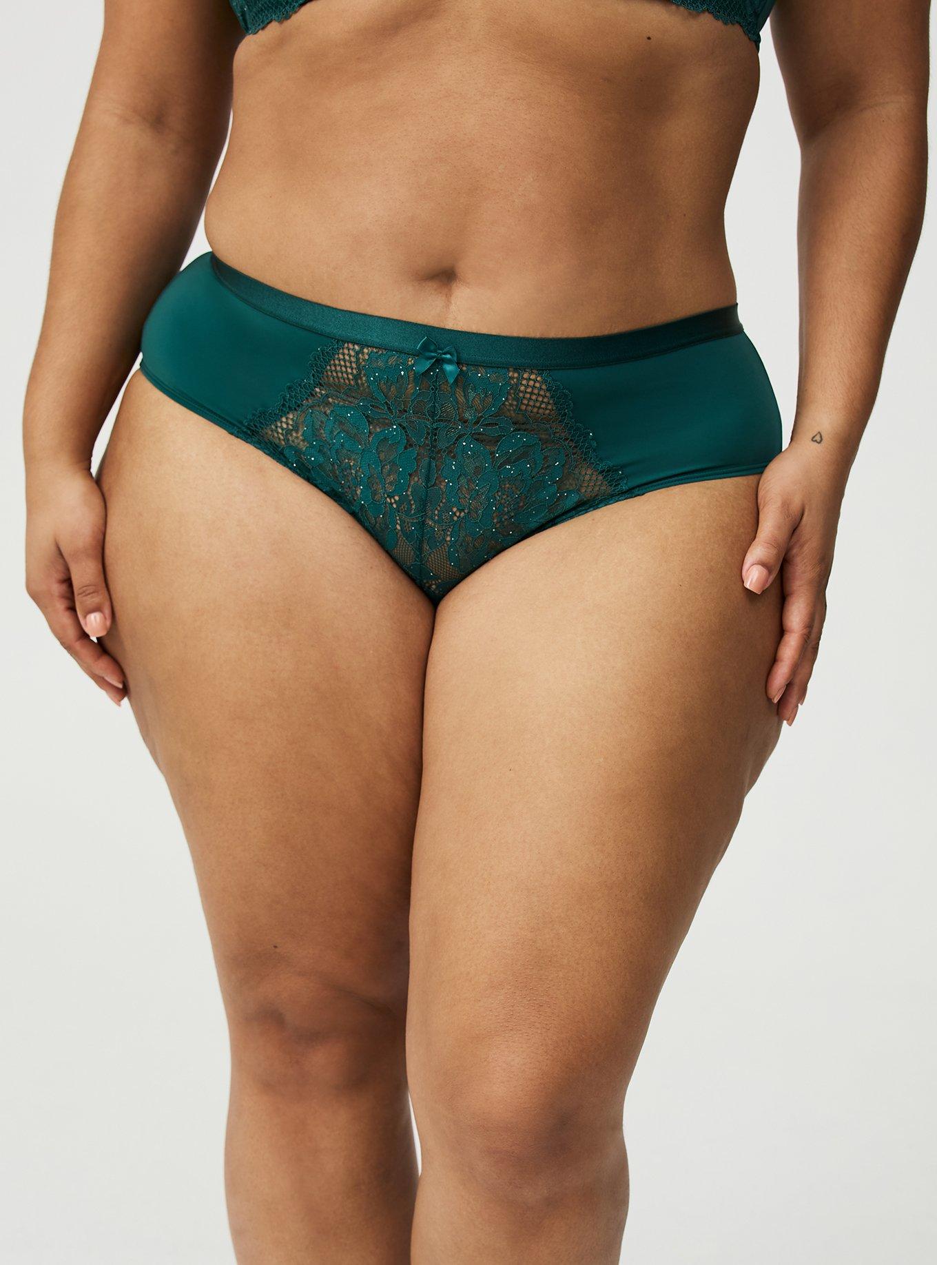 Second Skin Sequin Mid-Rise Hipster Panty