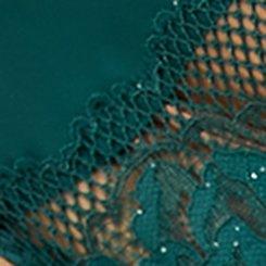 Plus Size Second Skin Sequin Mid-Rise Hipster Panty, JUNE BUG, swatch