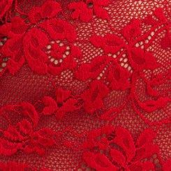 Strapless Lace Lingerie Maxi Dress, JESTER RED, swatch