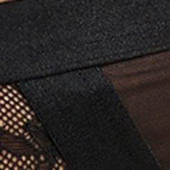 Mob Wife Strappy Lace Thong, RICH BLACK, swatch