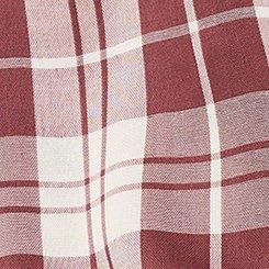 Harper Double Gauze Pullover Blouse, OLLIE PLAID WITHERED ROSE/BIRCH/LUREX STRIPE, swatch