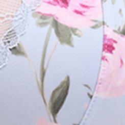 Printed Satin Tanga, ANTOINETTE FLORAL SKYWAY, swatch