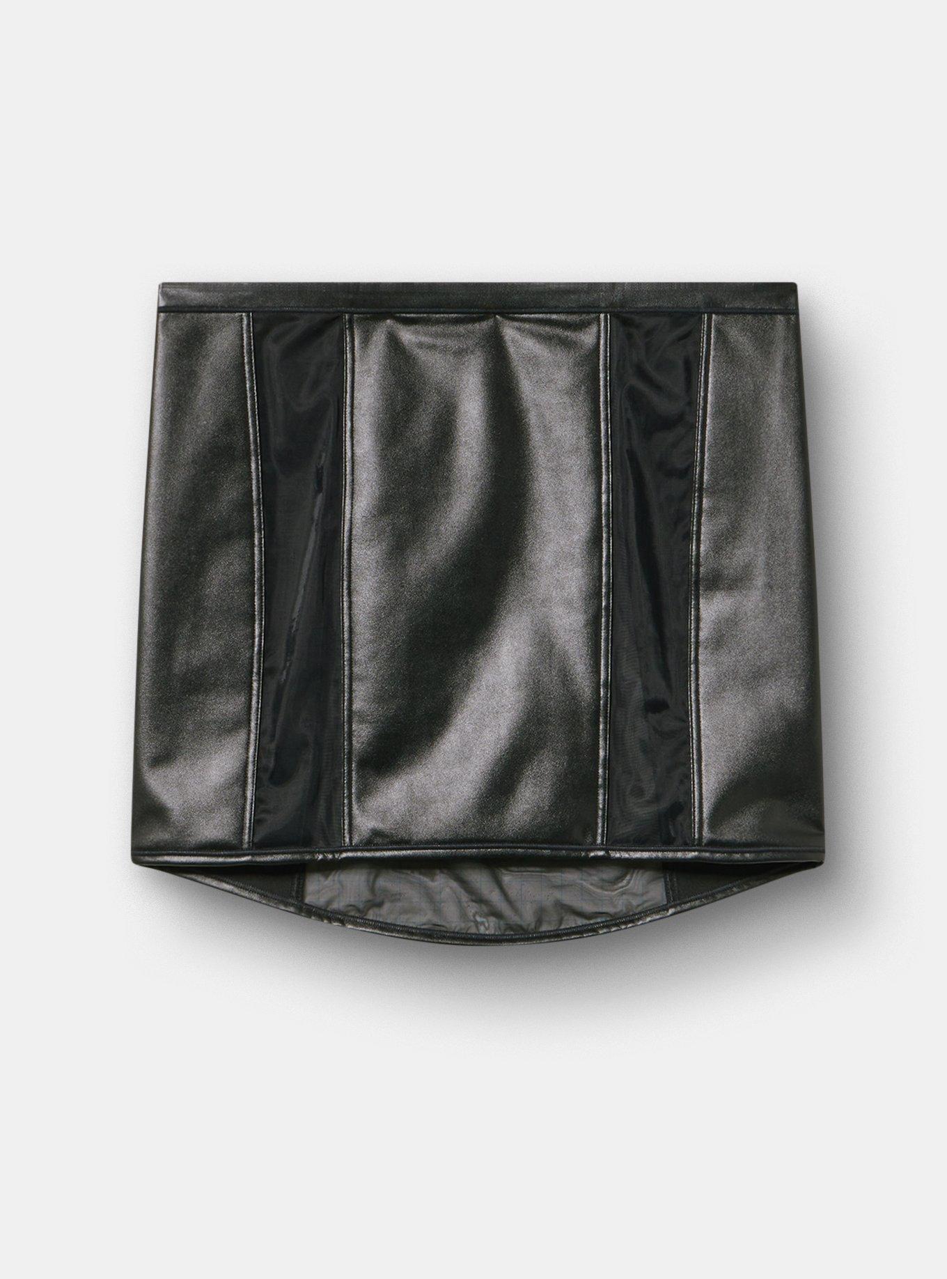 Mob Wife Skirt, RICH BLACK, hi-res