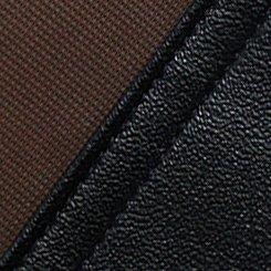 Plus Size Mob Wife Zip Front Skirt, RICH BLACK, swatch