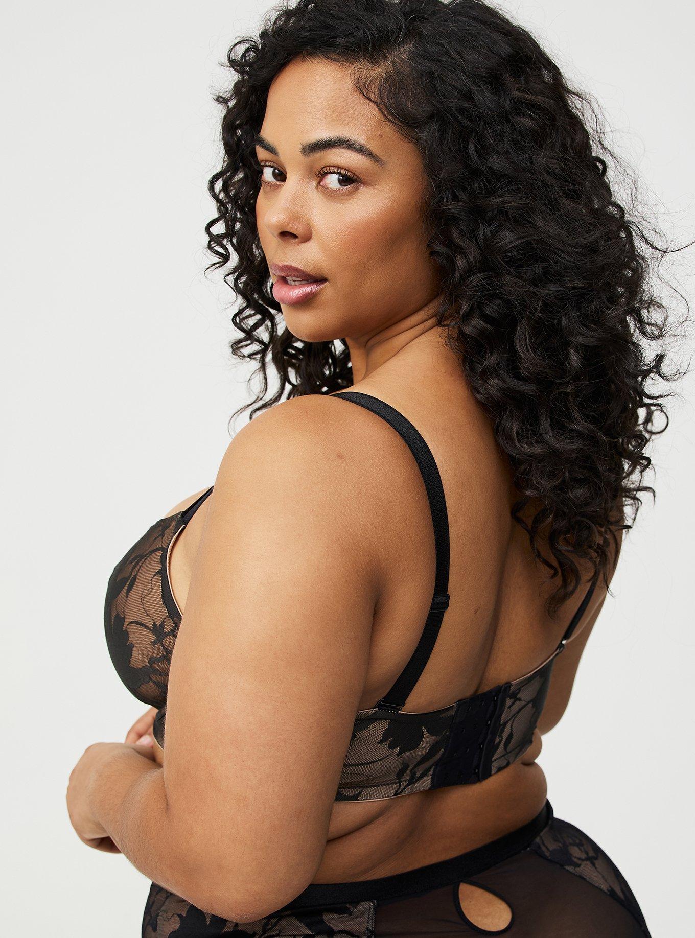 Unlined Balconette Lace Bra