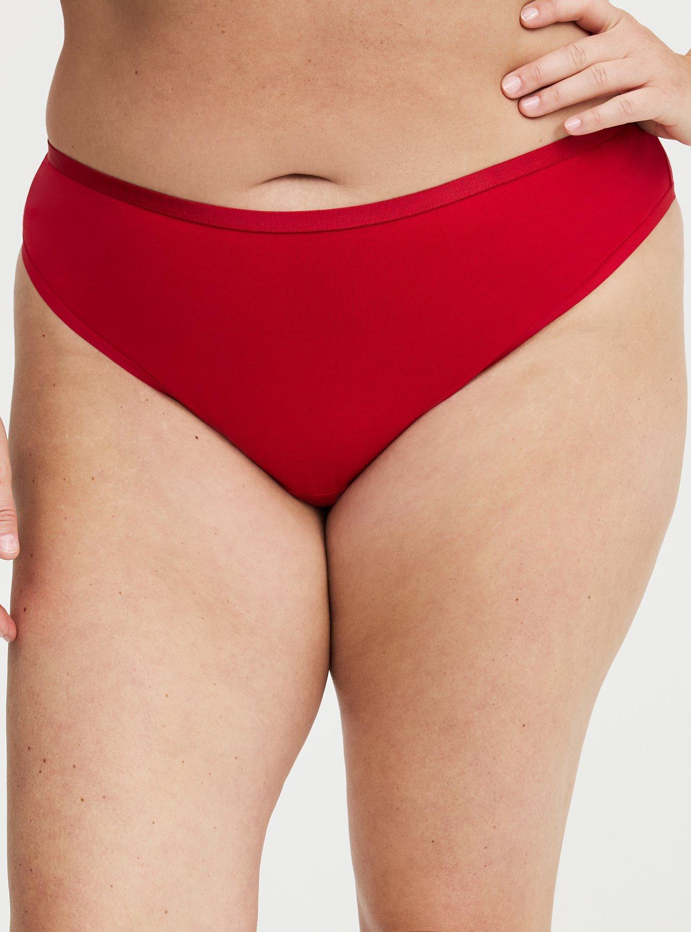 Cotton Cinch Mid-Rise Tanga Panty