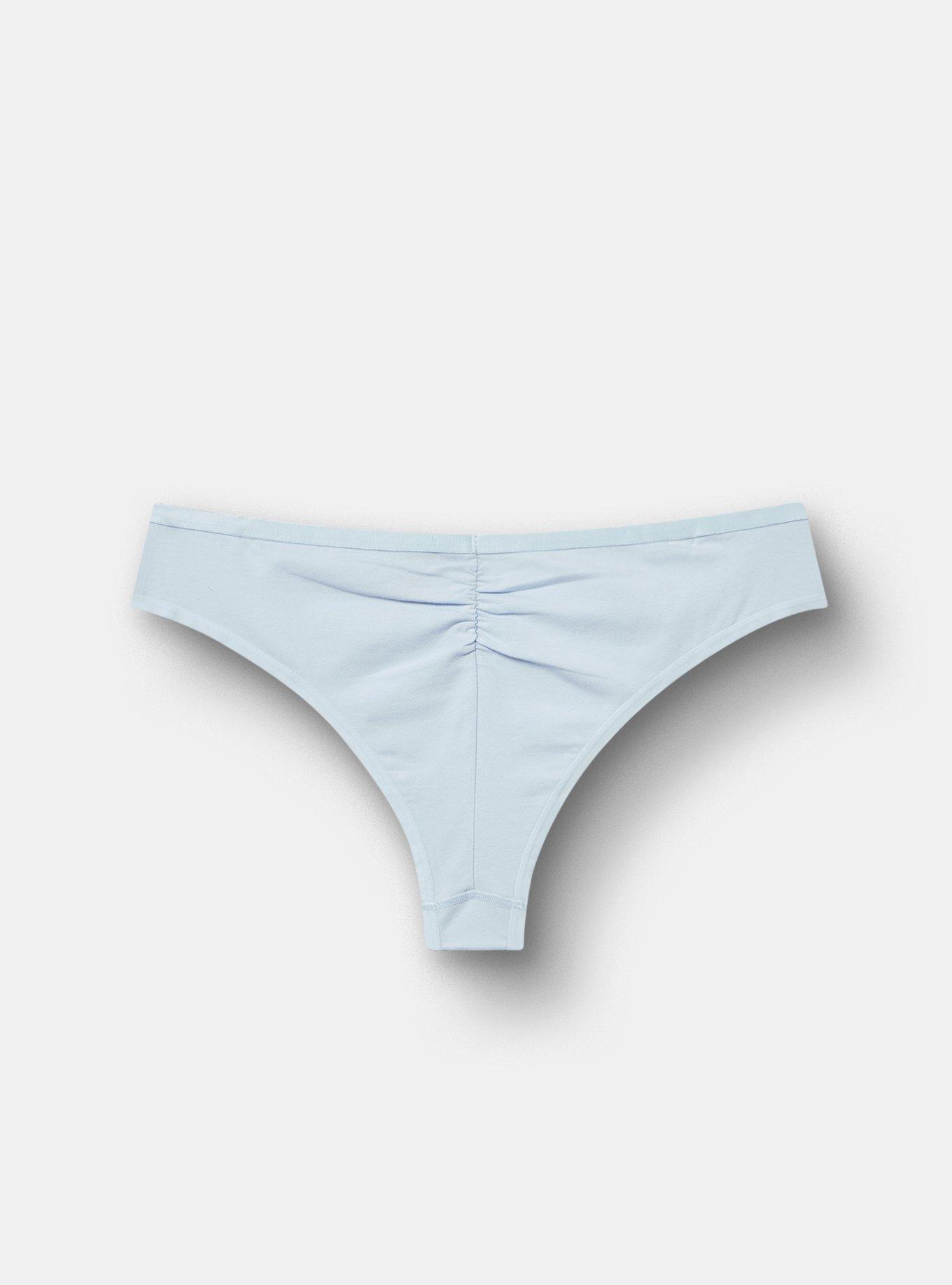Cotton Cinch Mid-Rise Tanga Panty