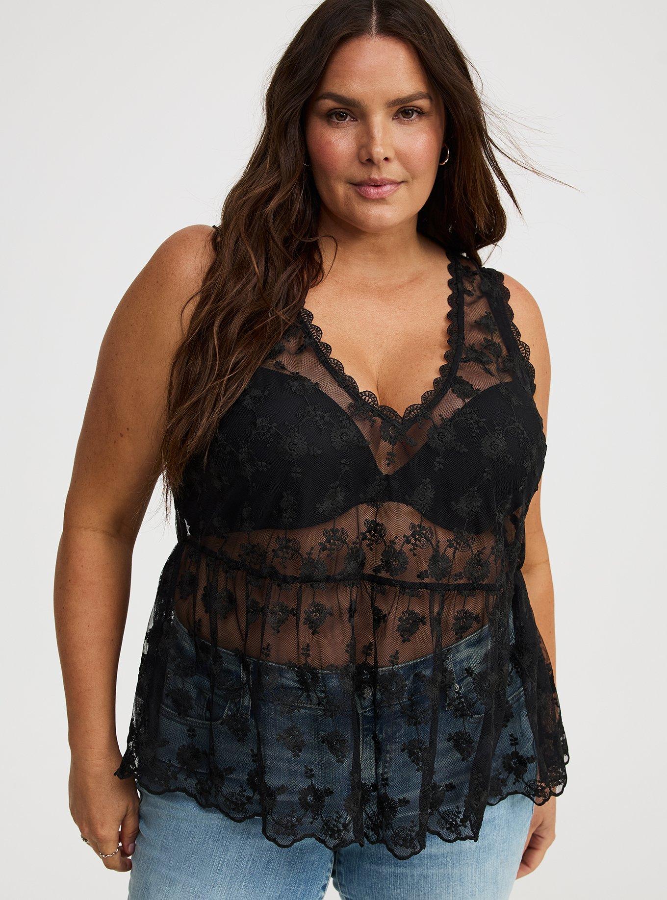 Lace V-Neck Tank